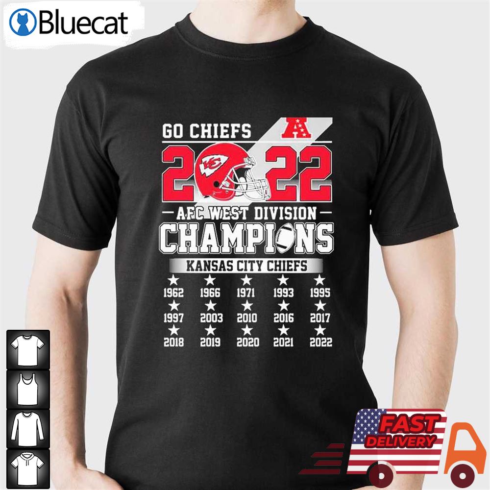 Kansas City Chiefs AFC West Division Champions 2019 shirt, hoodie