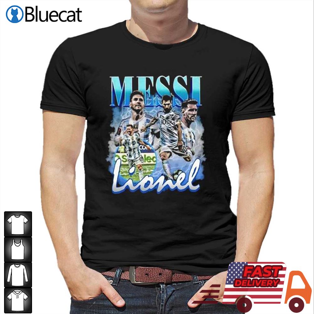 Best Gift - Lionel Messi World Cup 2022 Champions All Over Print Shirt  Hoodie Sweatshirt