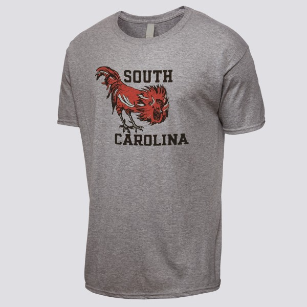 1953 South Carolina Gamecocks Artwork T-shirt 