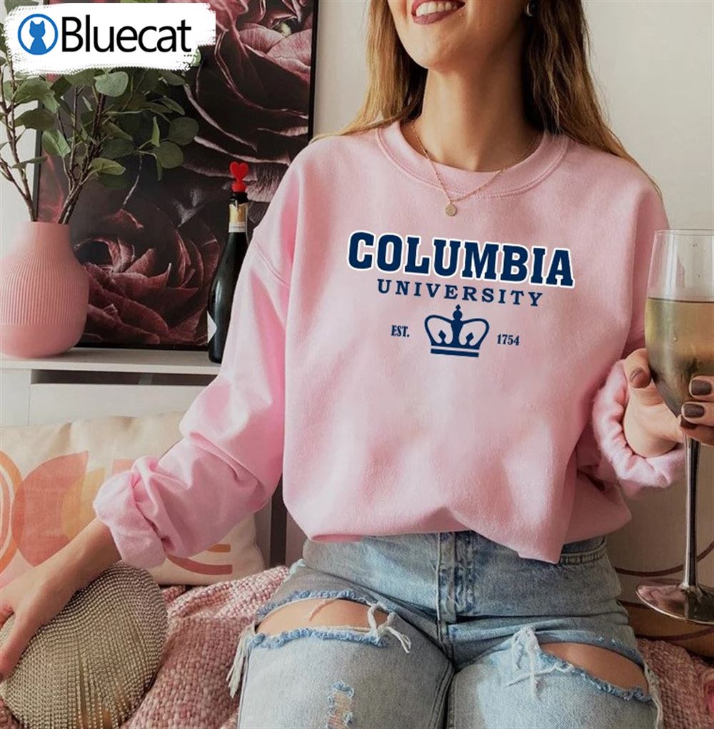 Columbia University Sweatshirt College Shirt Columbia 