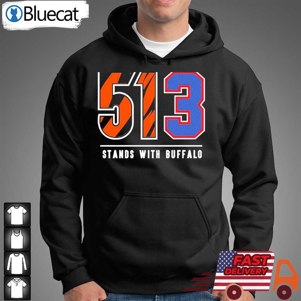 Damar Hamlin 513 tands with buffalo shirt, hoodie, sweater, long sleeve and  tank top