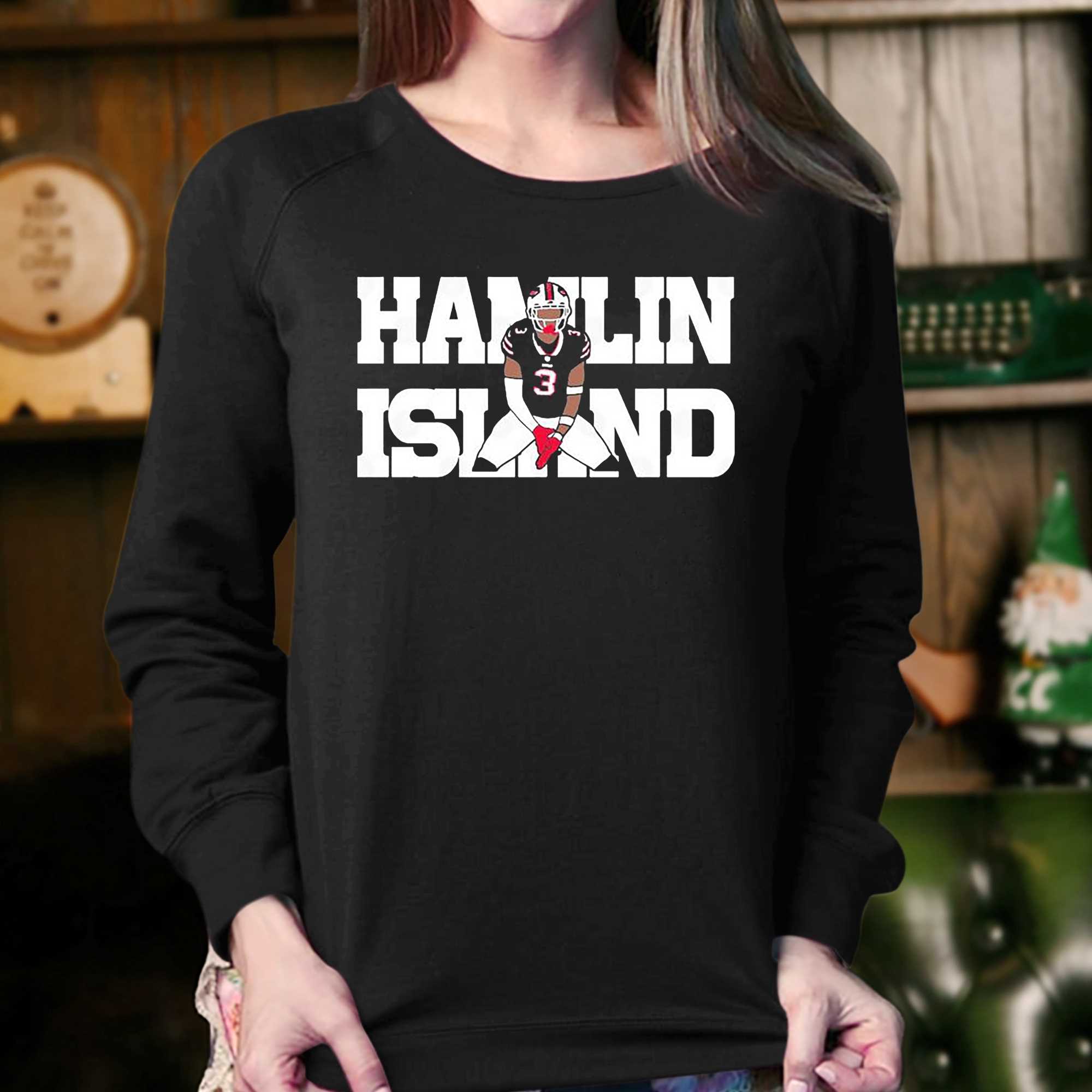 Damar Hamlin Hamlin Island Shirt - Bluecat