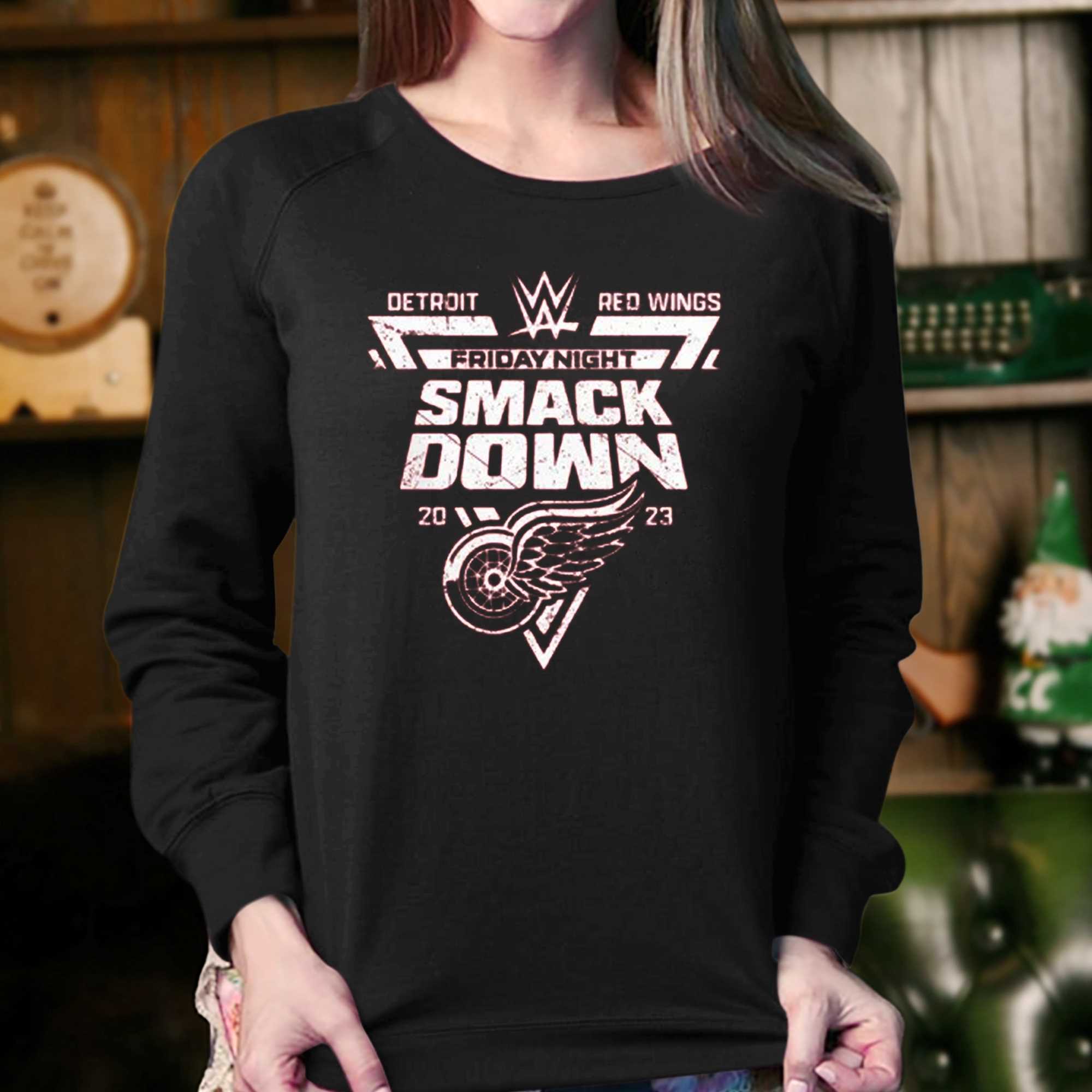Detroit Red Wings Smack Down 2023 Shirt 