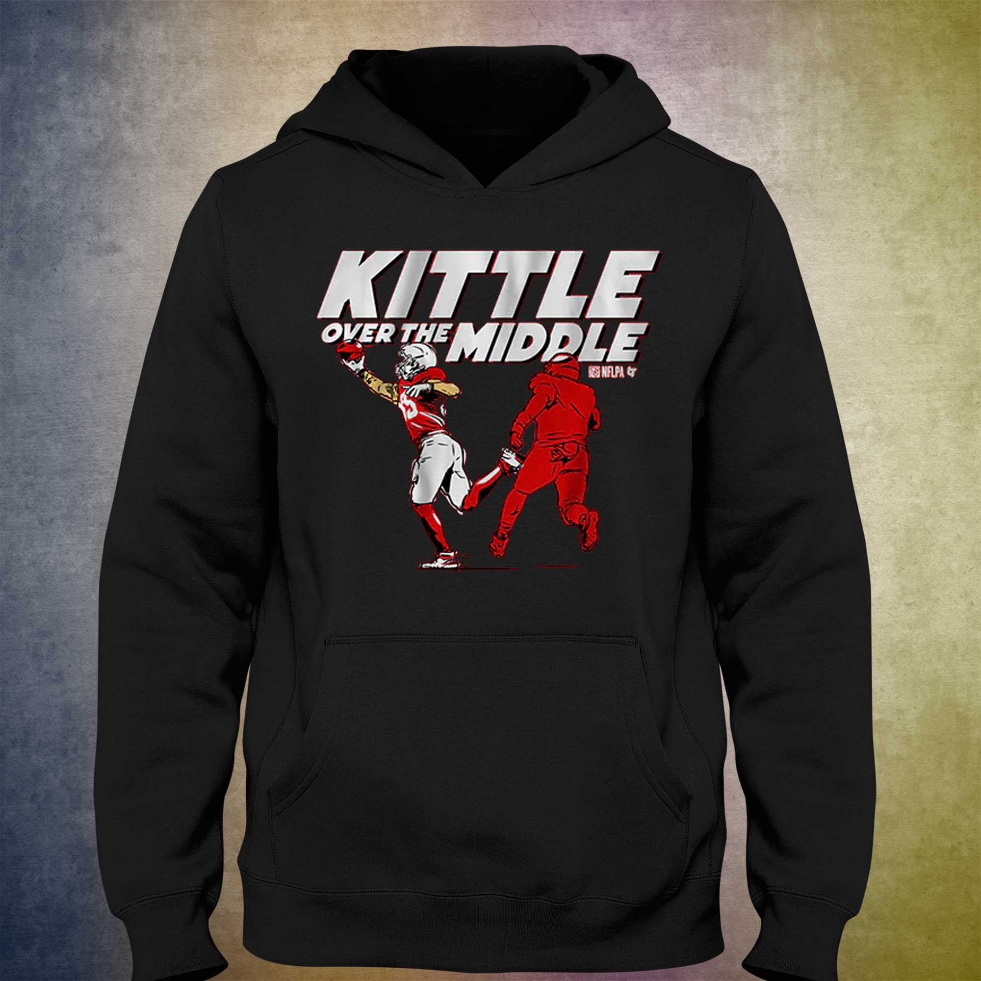 George Kittle Over The Middle 2023 T-shirt 