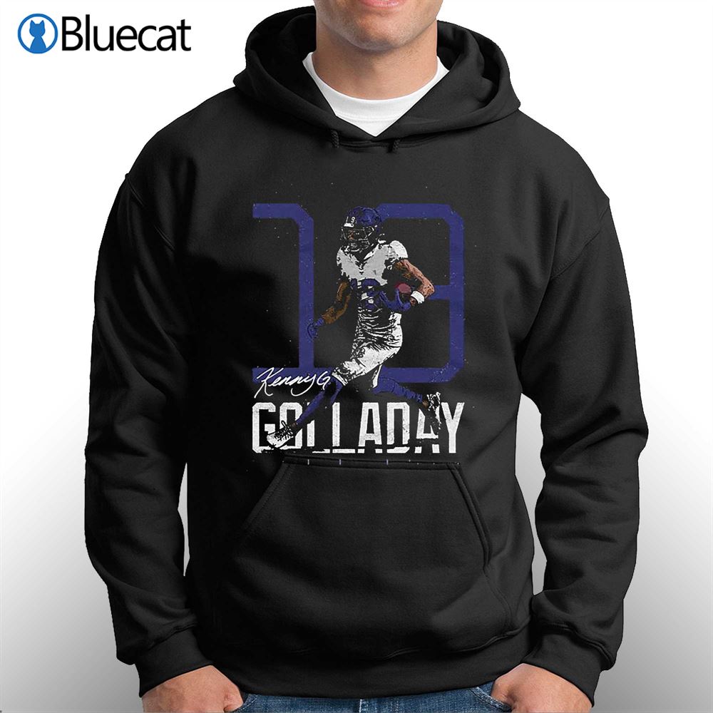 Kenny Golladay New York Giants Bold Number Signature Shirt 