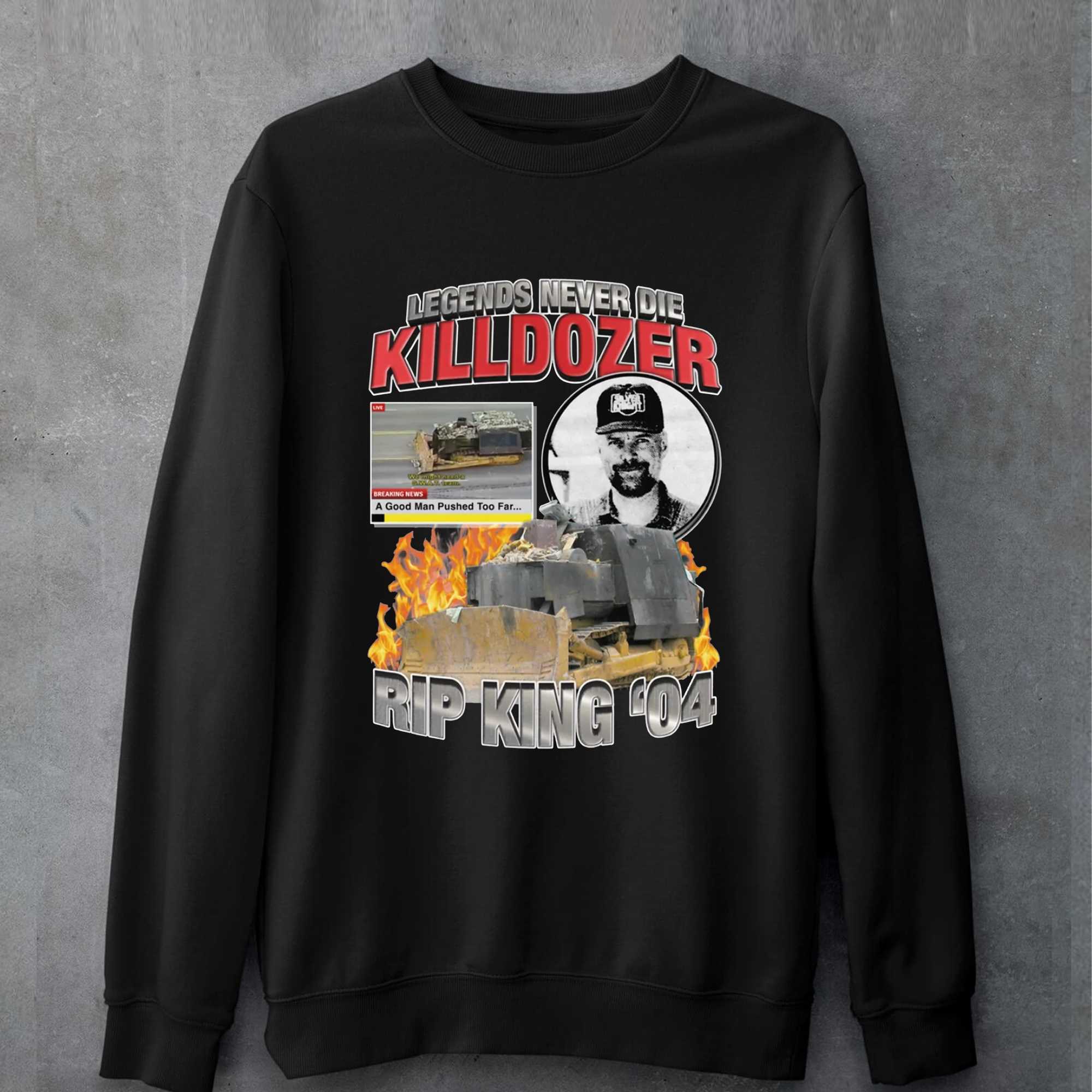 Legends Never Die Killdozer Rep King 04 T-shirt 