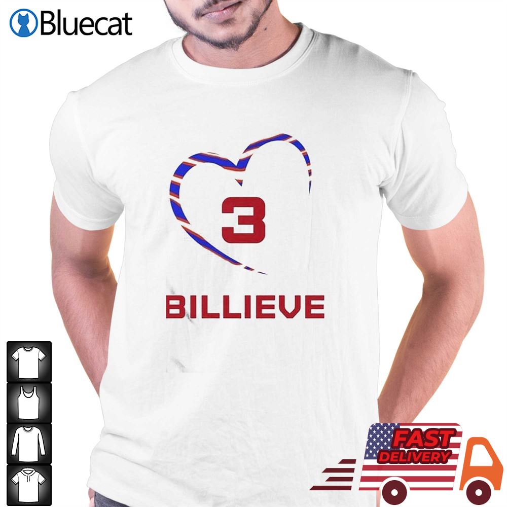 Love 3 Damar Hamlin Billieve Shirt