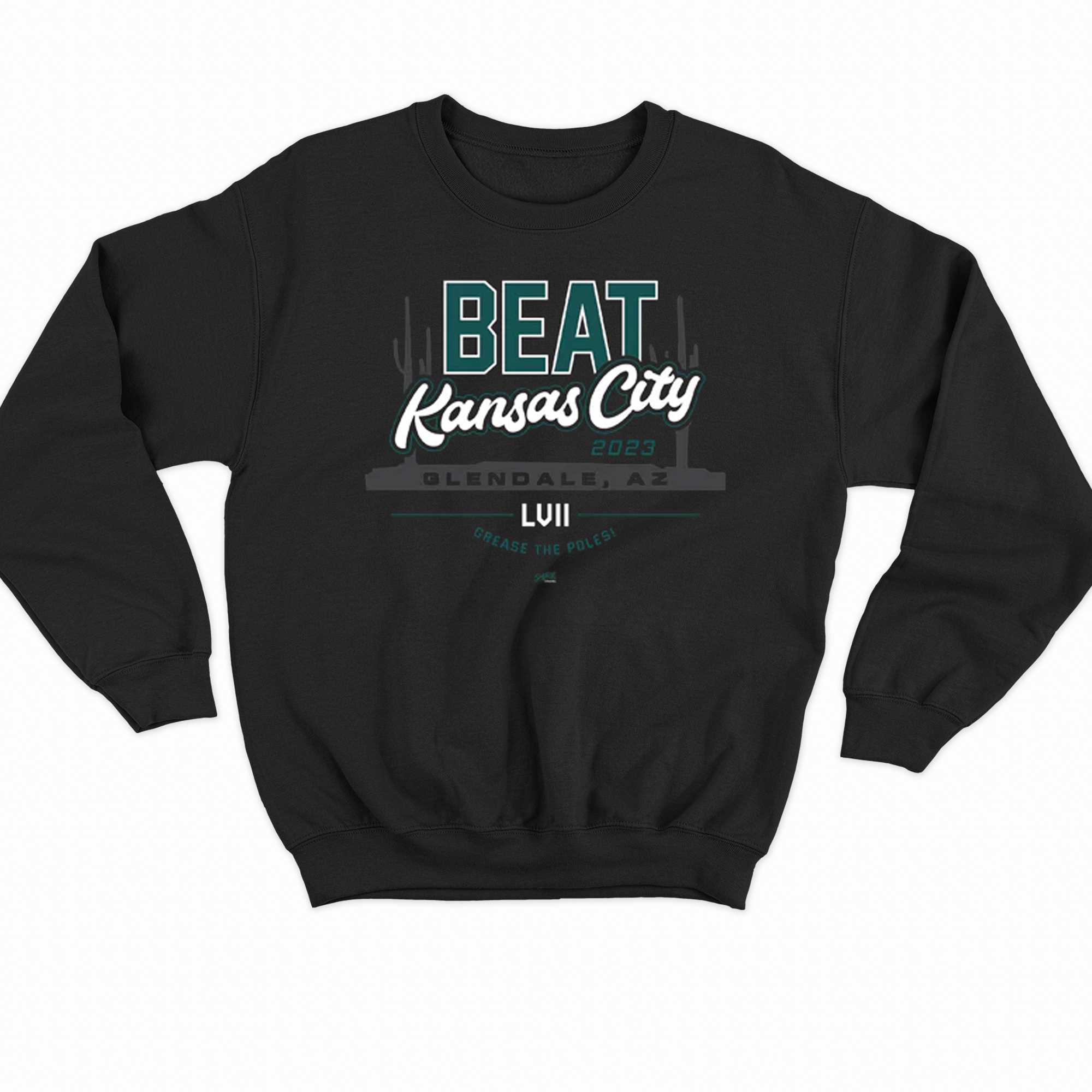 Official Beat Kansas City T-shirt For Philadelphia Football Fans 