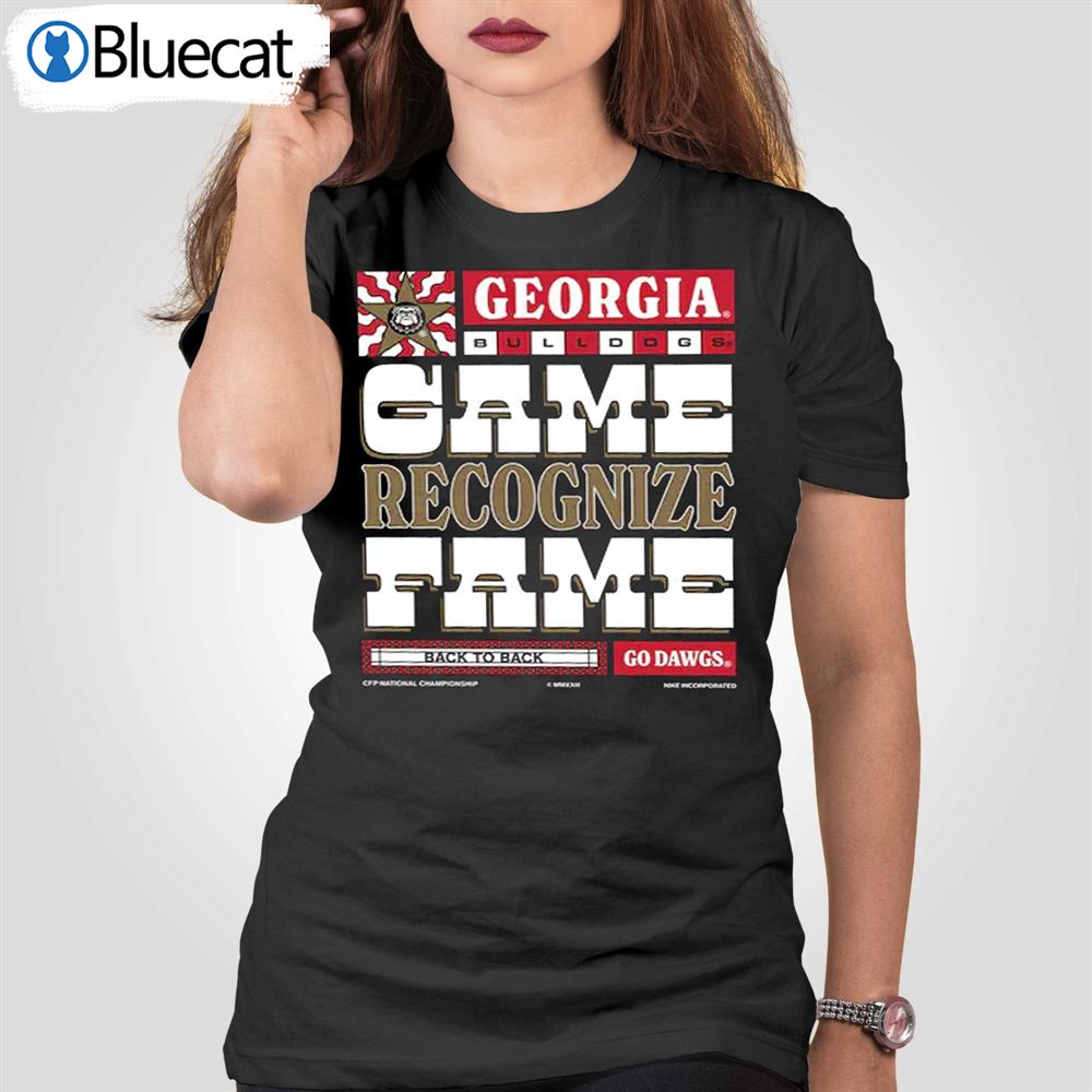 Official 2023 Georgia Bulldogs National Championship T-shirt