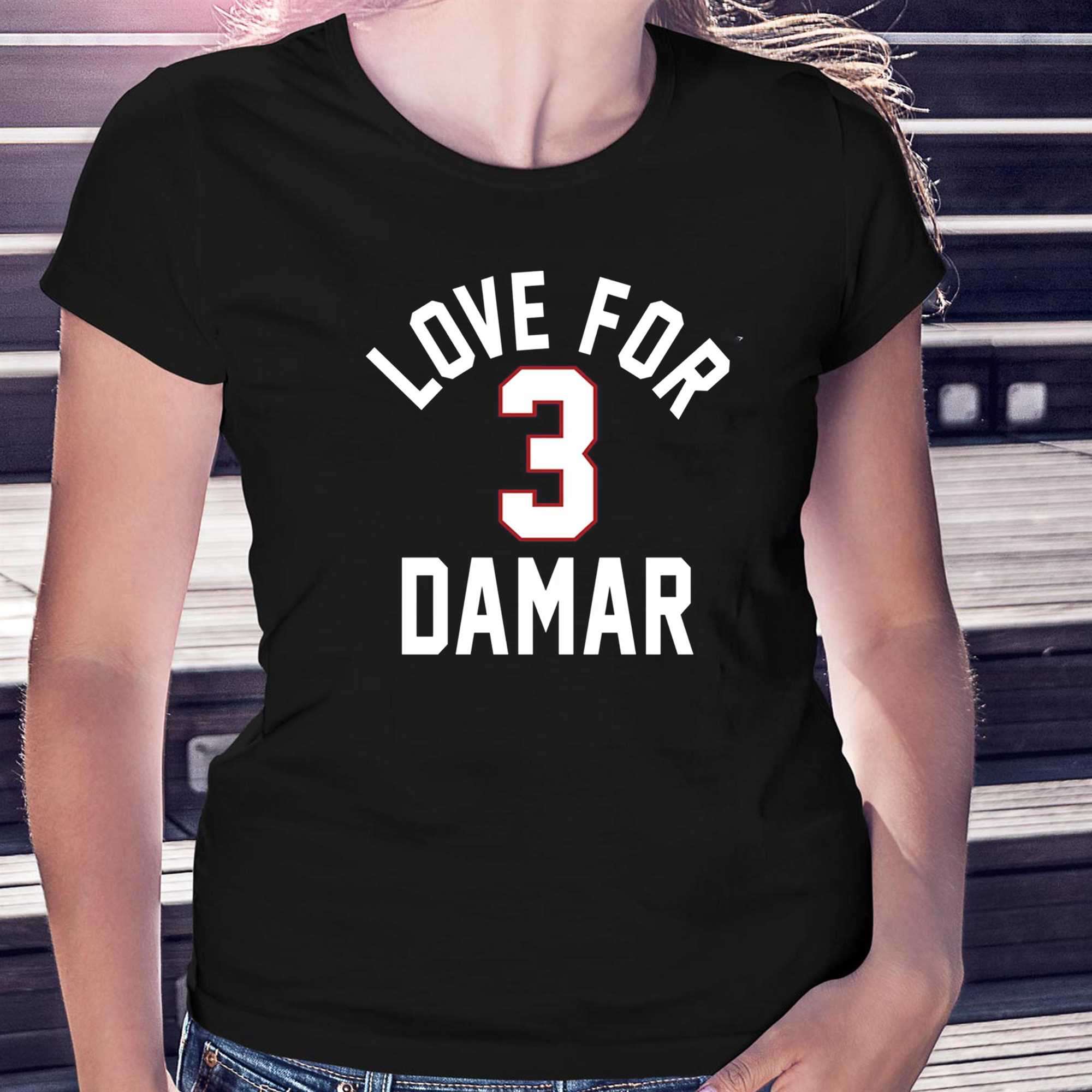 Love For 3 Damar T-Shirt