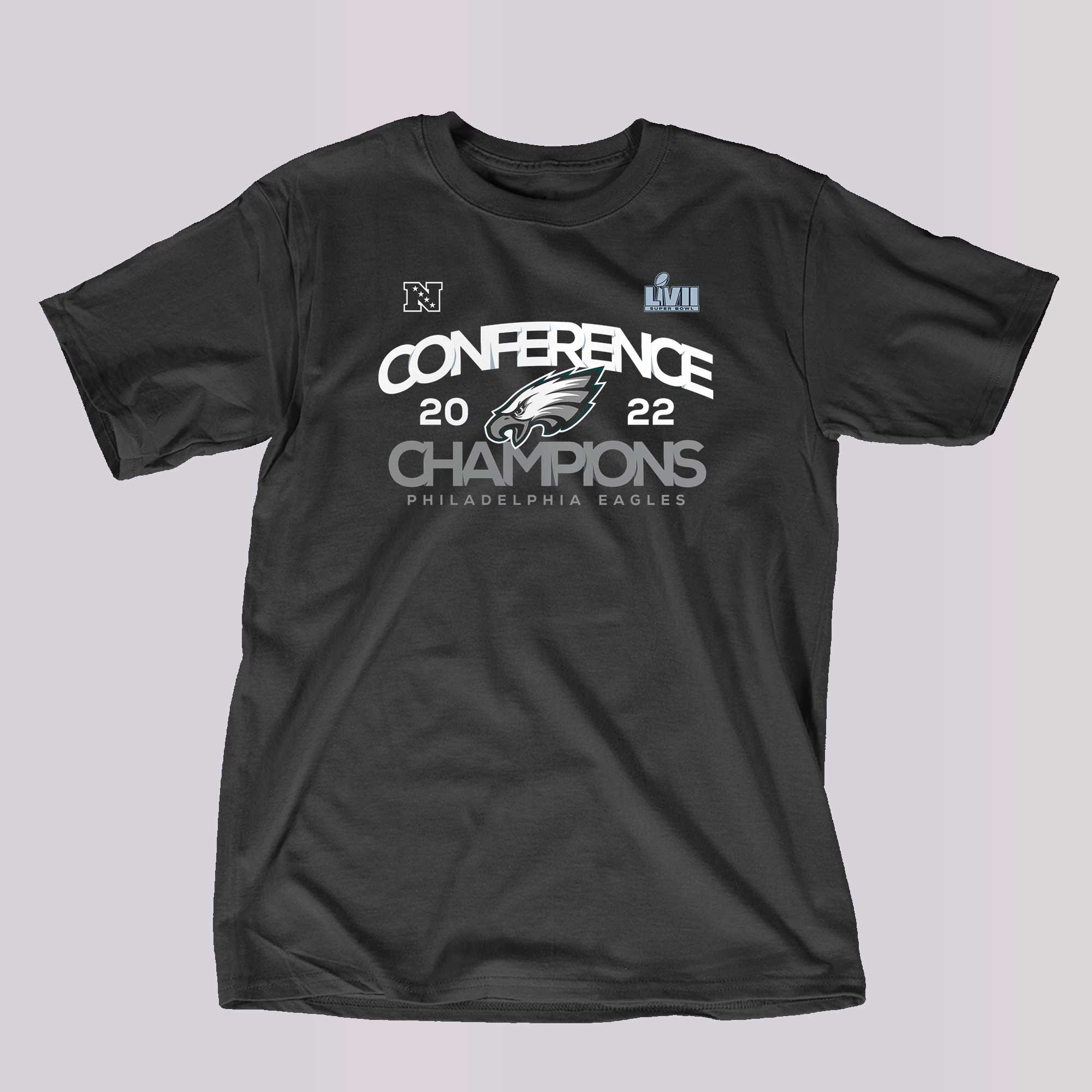 Top philadelphia Eagles 2022 NFC Champions Shadow Cast Shirt