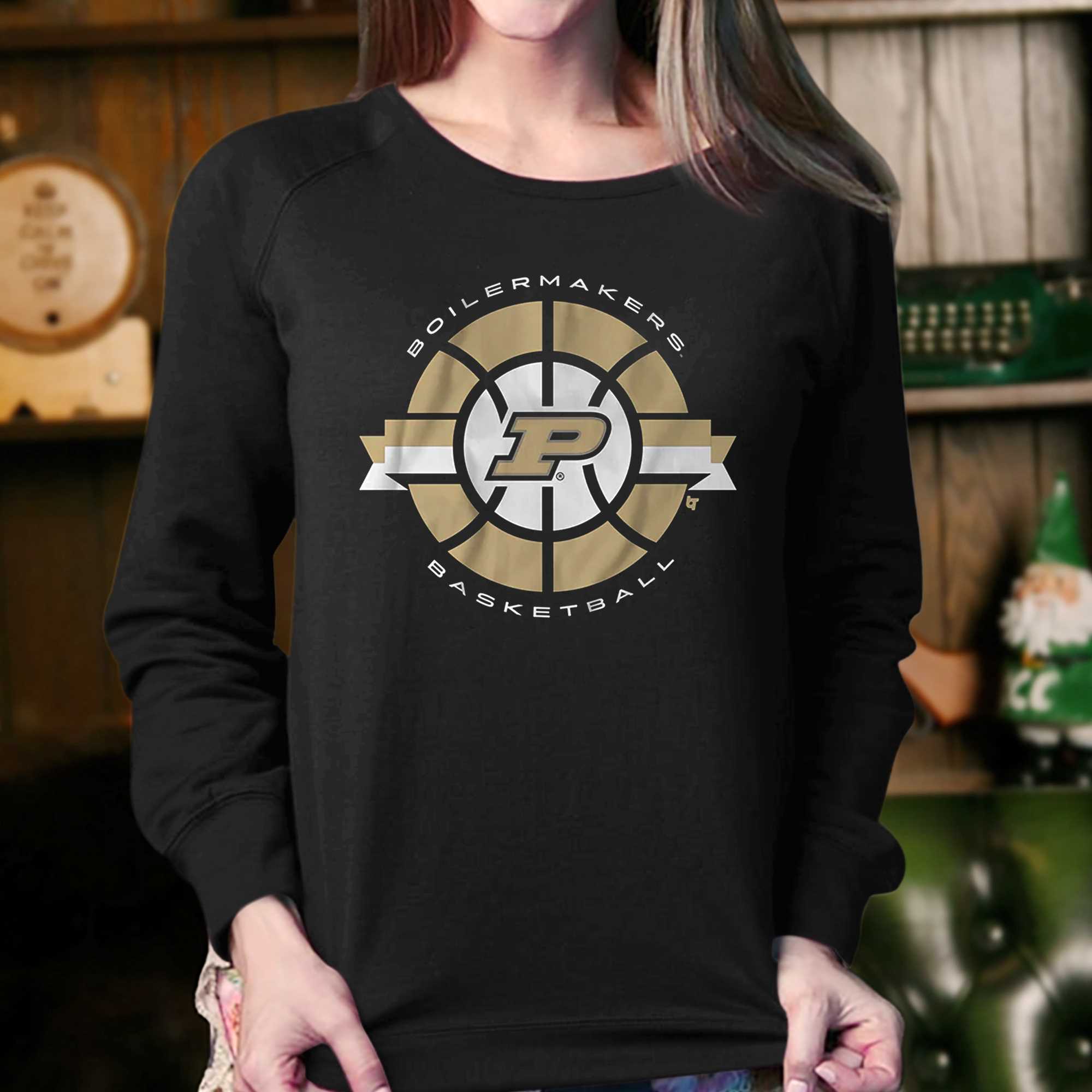 Purdue Basketball Classic Circle Purdue Licensed T-shirt 