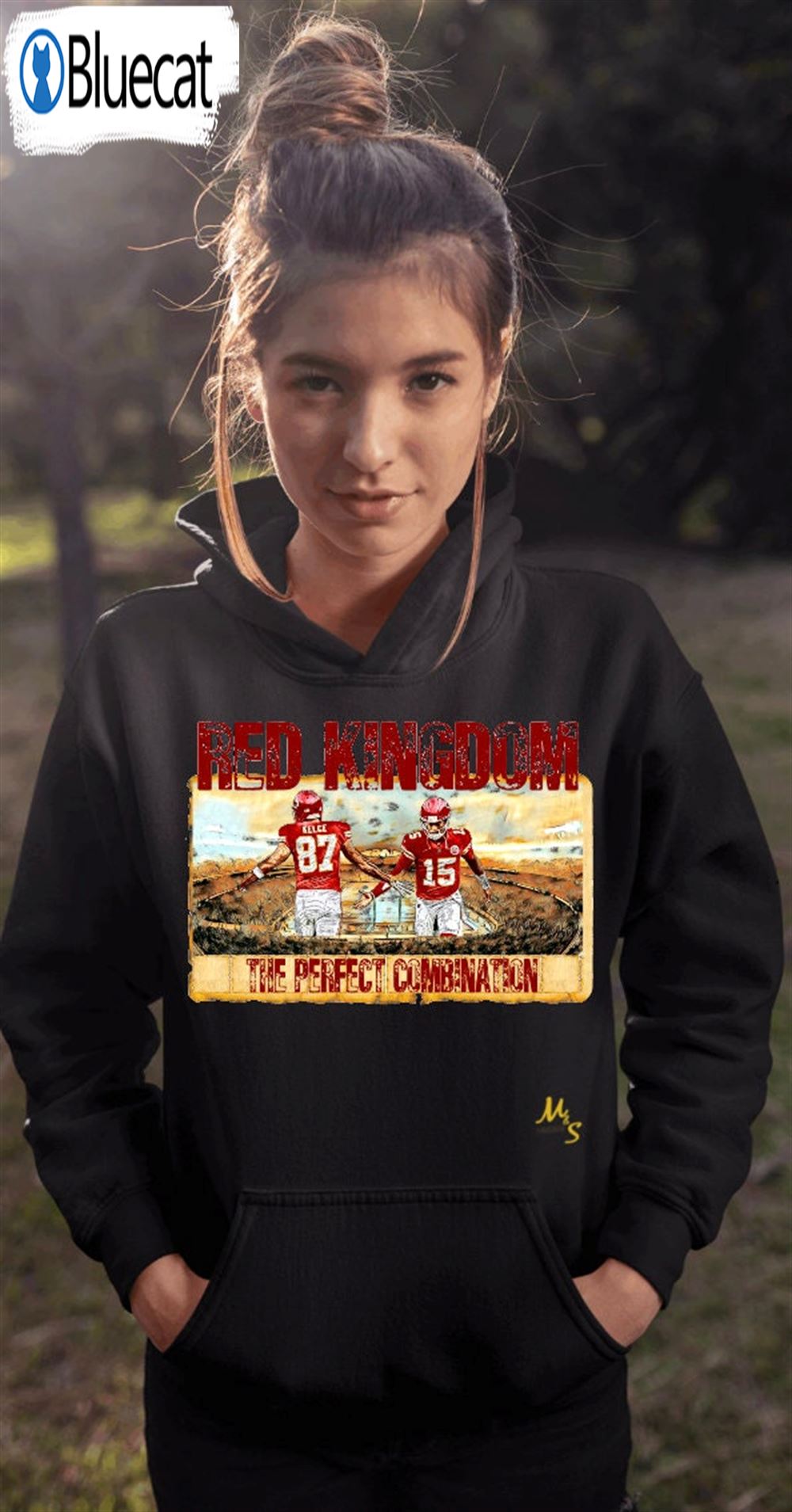 Red Kingdom The Perfect Combination Kelce Mahomes Kansas 