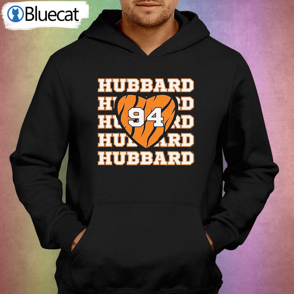 Sam Hubbard Cincinnati Bengals Heart 94 Shirt 