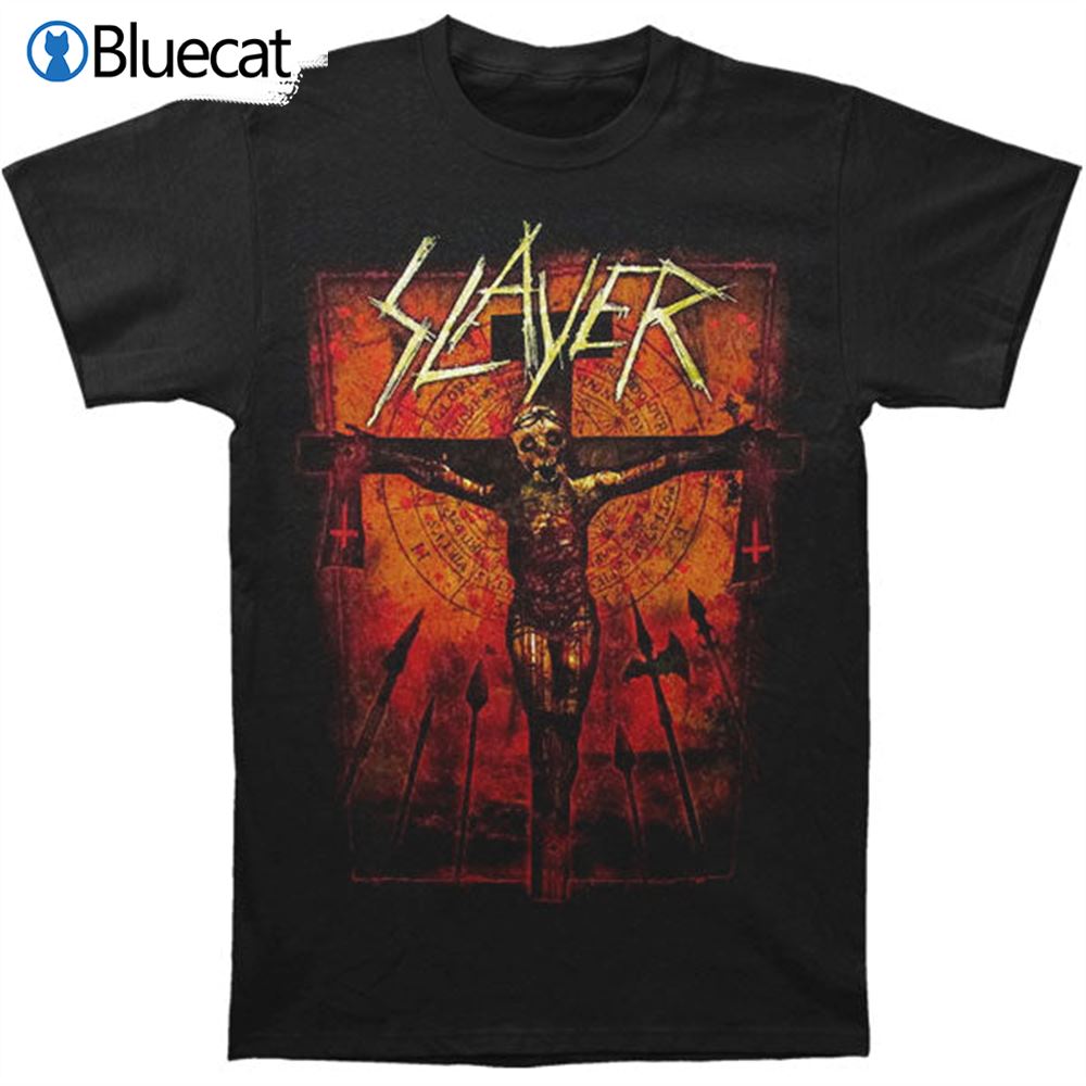 Slayer Crucified 2012 World Tour T-shirt 