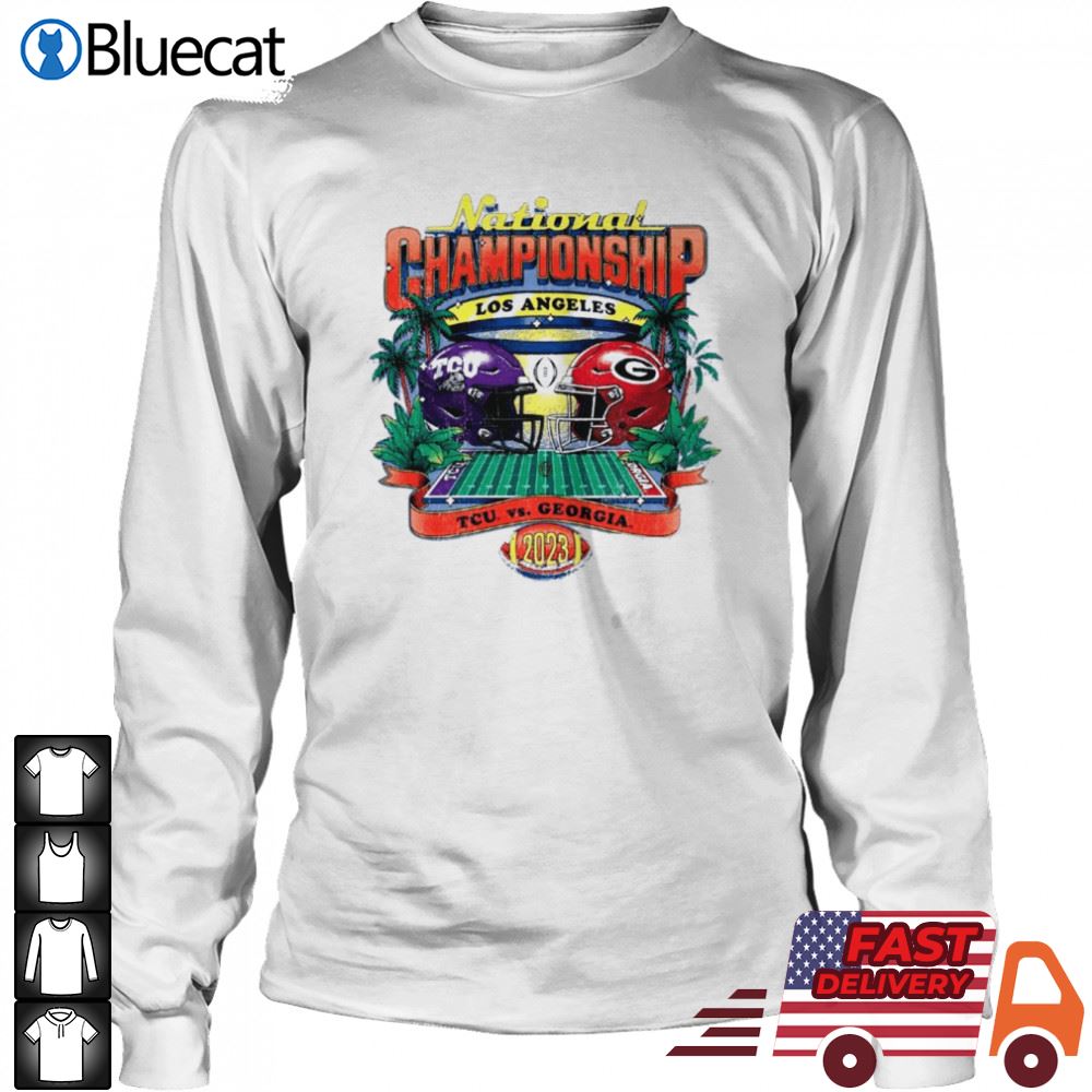 College Football Playoff 2022 National Championship Head-to-Head Helmet  shirt, hoodie, sweatshirt and tank top