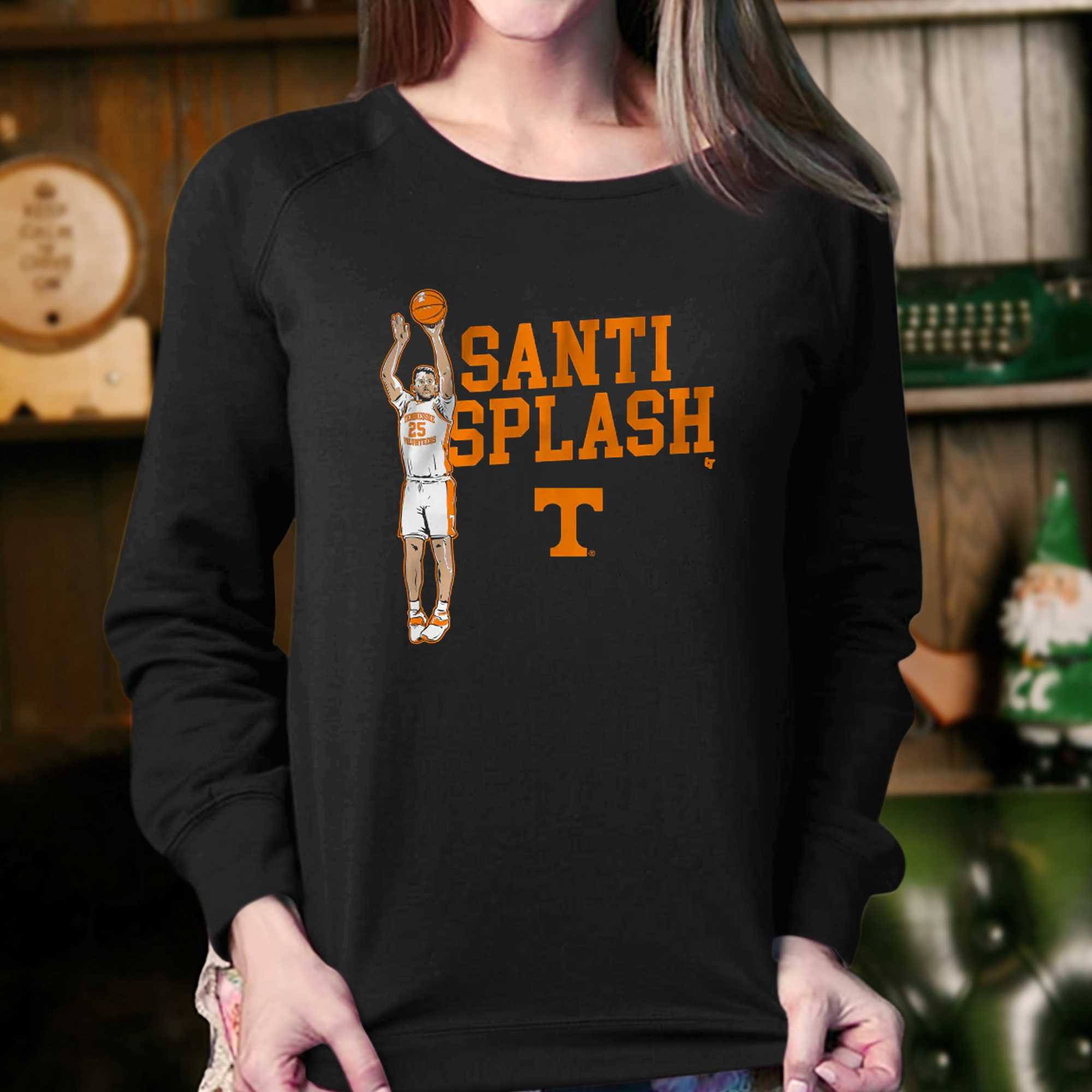 Tennessee Basketball Santiago Vescovi Santi Splash T-shirt 
