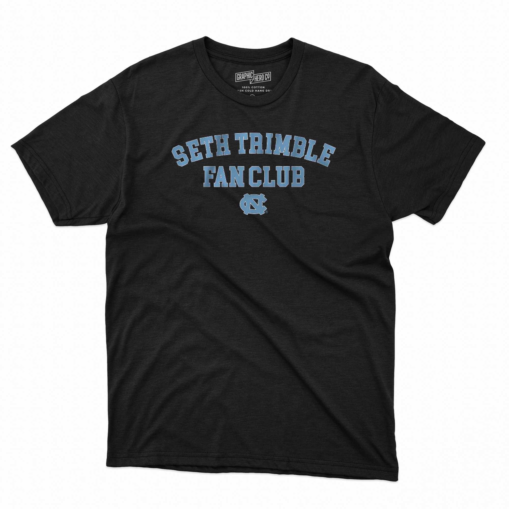 Unc Basketball Seth Trimble Fan Club T-shirt