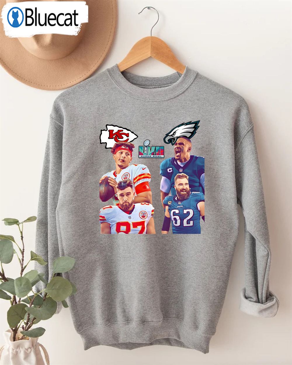 2023 Super Bowl Lvii Super Bowl Chiefs Vs Philadelphia Eagles Shirt 