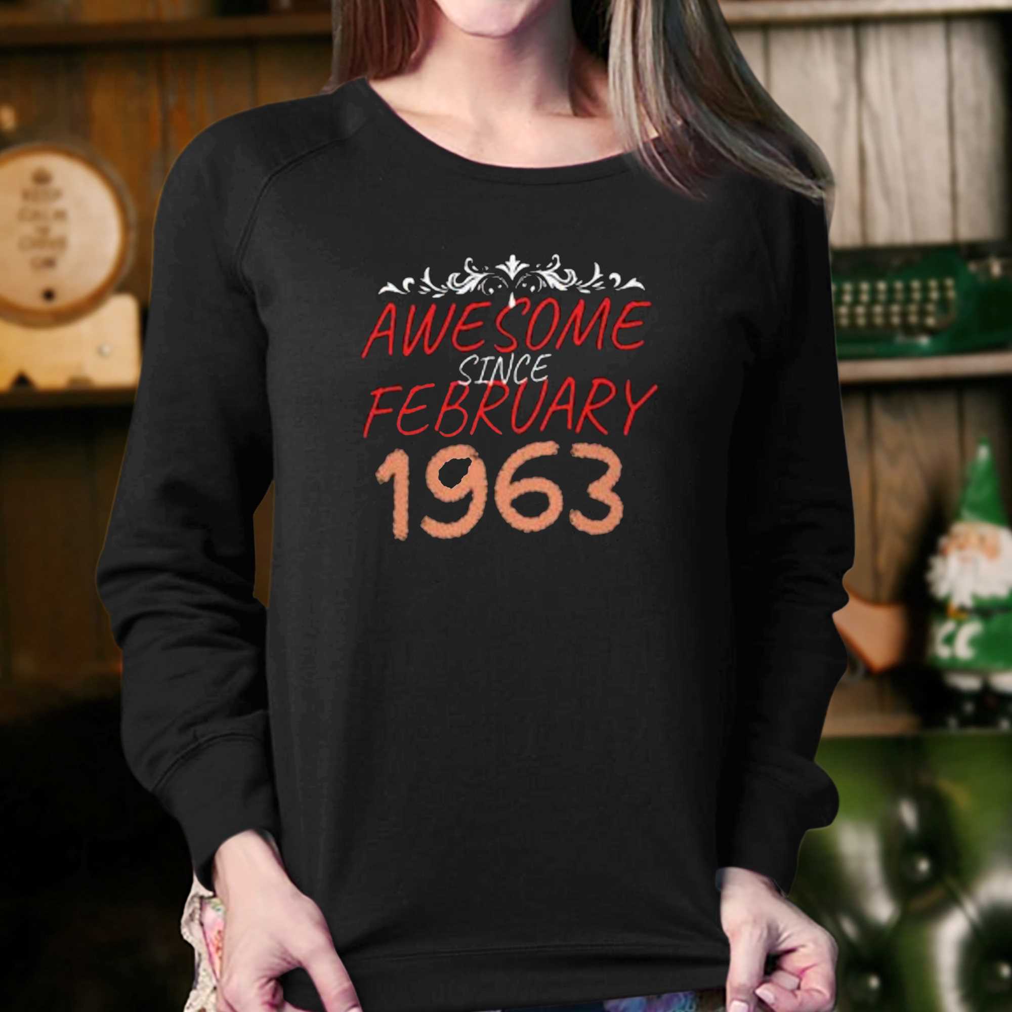 Awesome Since February 1963 T-shirt 