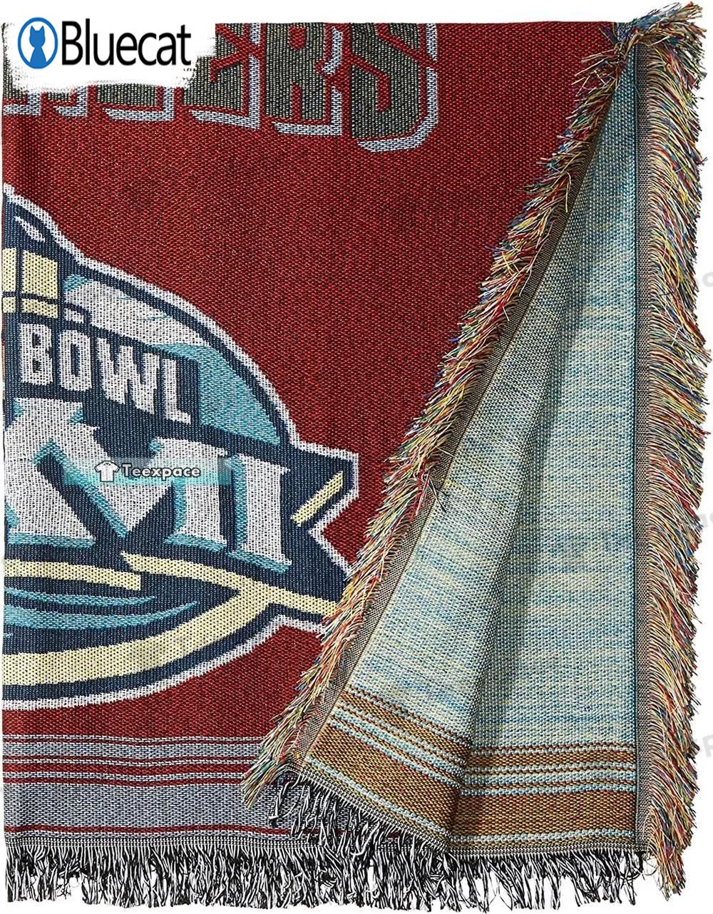 Buccaneers Super Bowl Woven Tapestry Blanket 