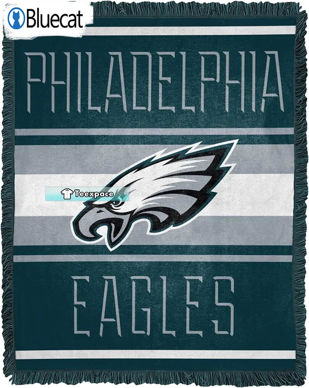 Eagles Weighted Woven Blanket Eagles Gifts 