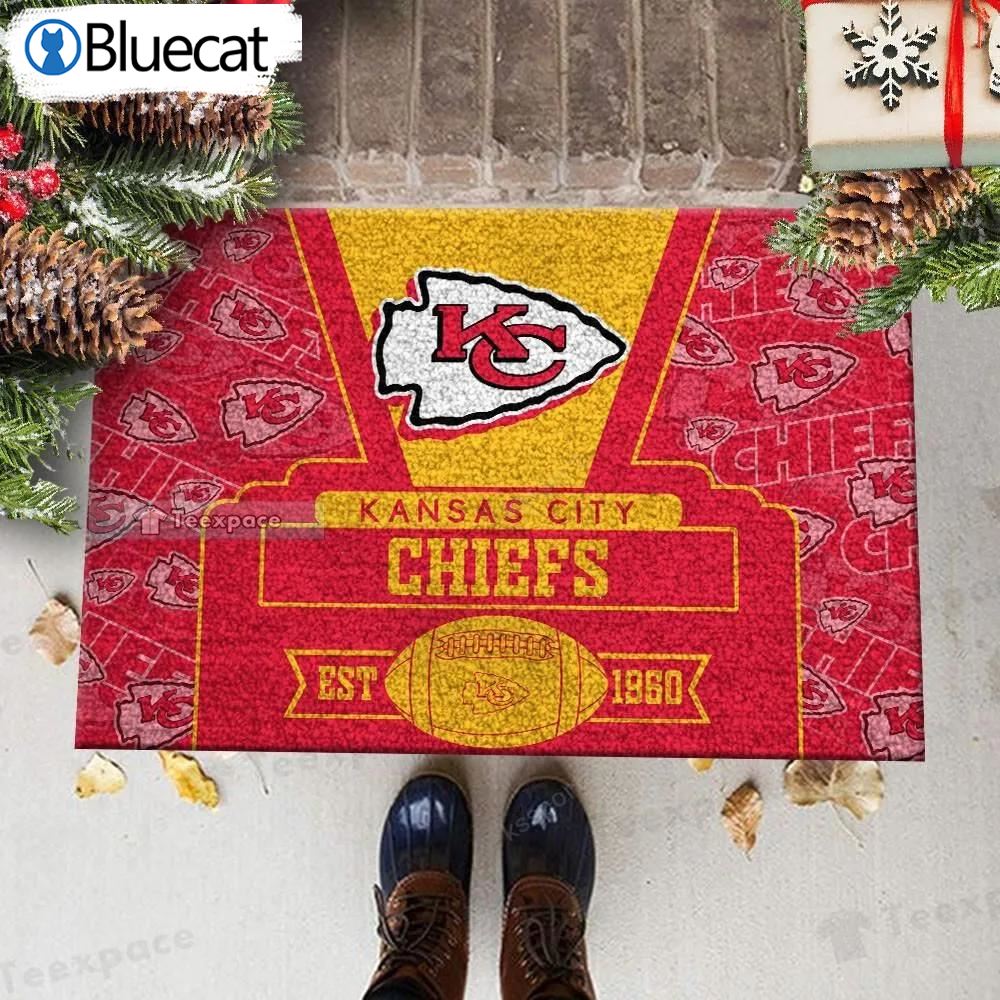 Kansas City Chiefs Est 1960 Doormat 