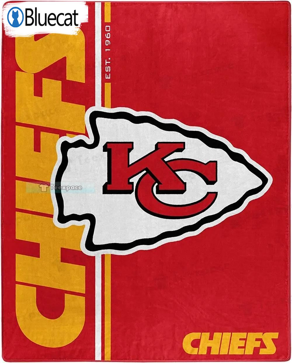 Kansas City Chiefs Soft Blanket Chiefs Gift For Her 