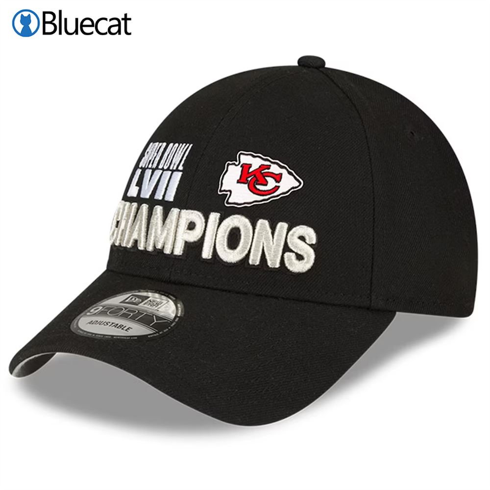 Kansas City Chiefs Super Bowl Lvii Champions Locker Room Hat - Bluecat