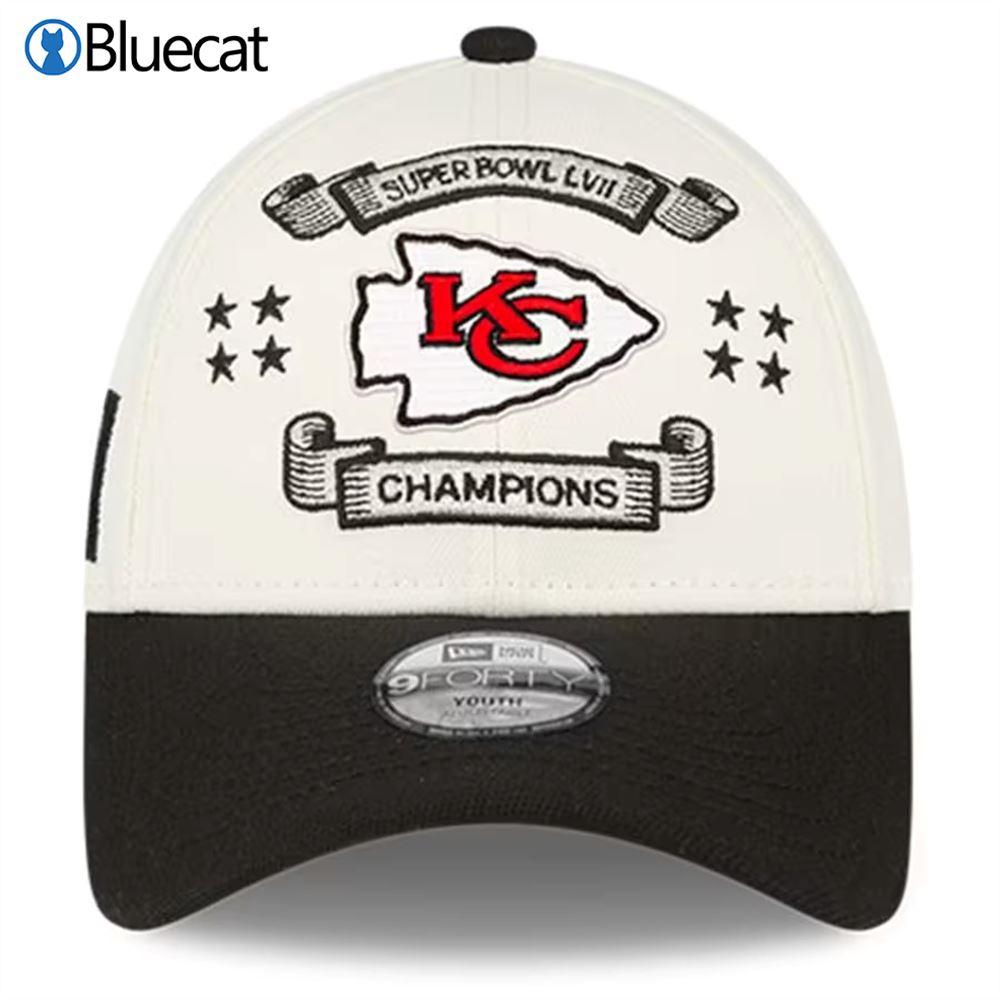 Kansas City Chiefs Era Super Bowl LVII Champions Locker Room 9FIFTY LP New  Hats