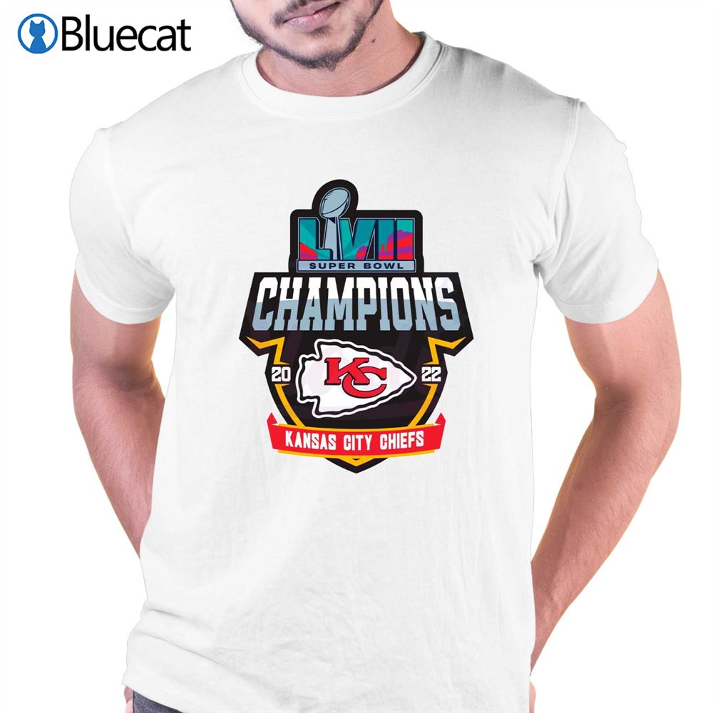 Official Kansas City Chiefs Super Bowl Lvii T-shirt - Bluecat