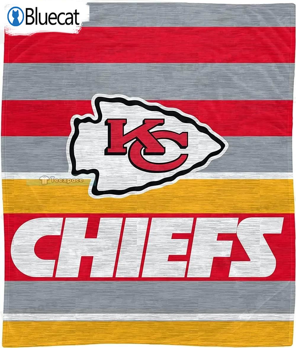 Kansas City Chiefs Throw Blanket Kc Chiefs Gift 