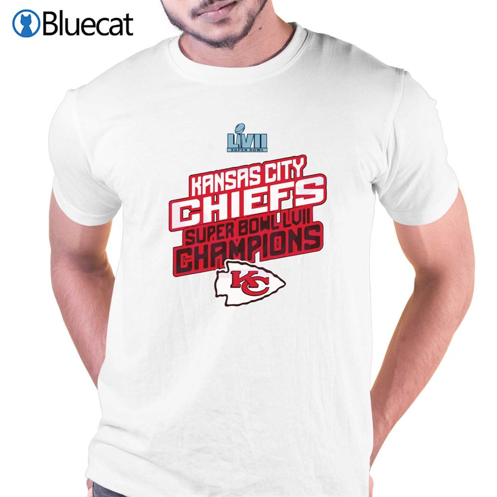 KC Chiefs Super Bowl Apparel LVII Champions Kansas City Chiefs