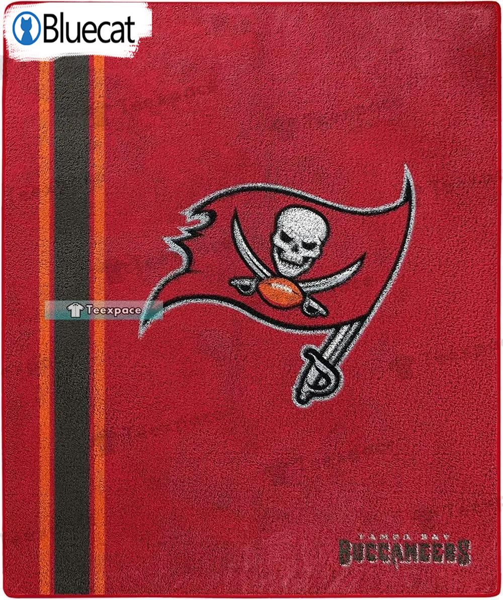 Nfl Tampa Bay Buccaneers Polyester Soft Sherpa Throw Blanket 