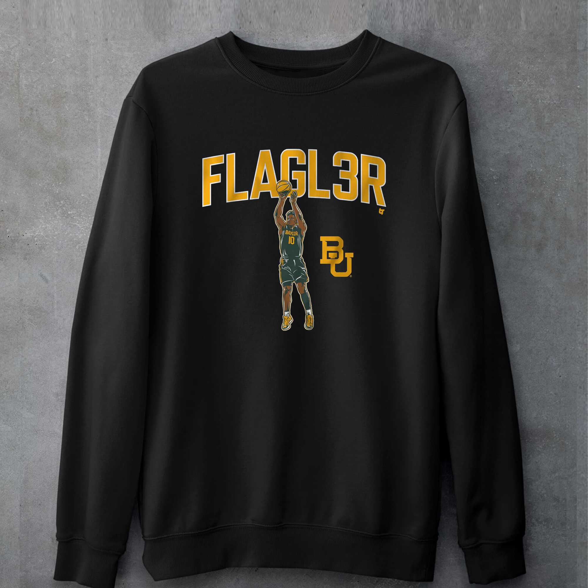 Baylor Basketball Adam Flagler Flagl3r T-shirt 
