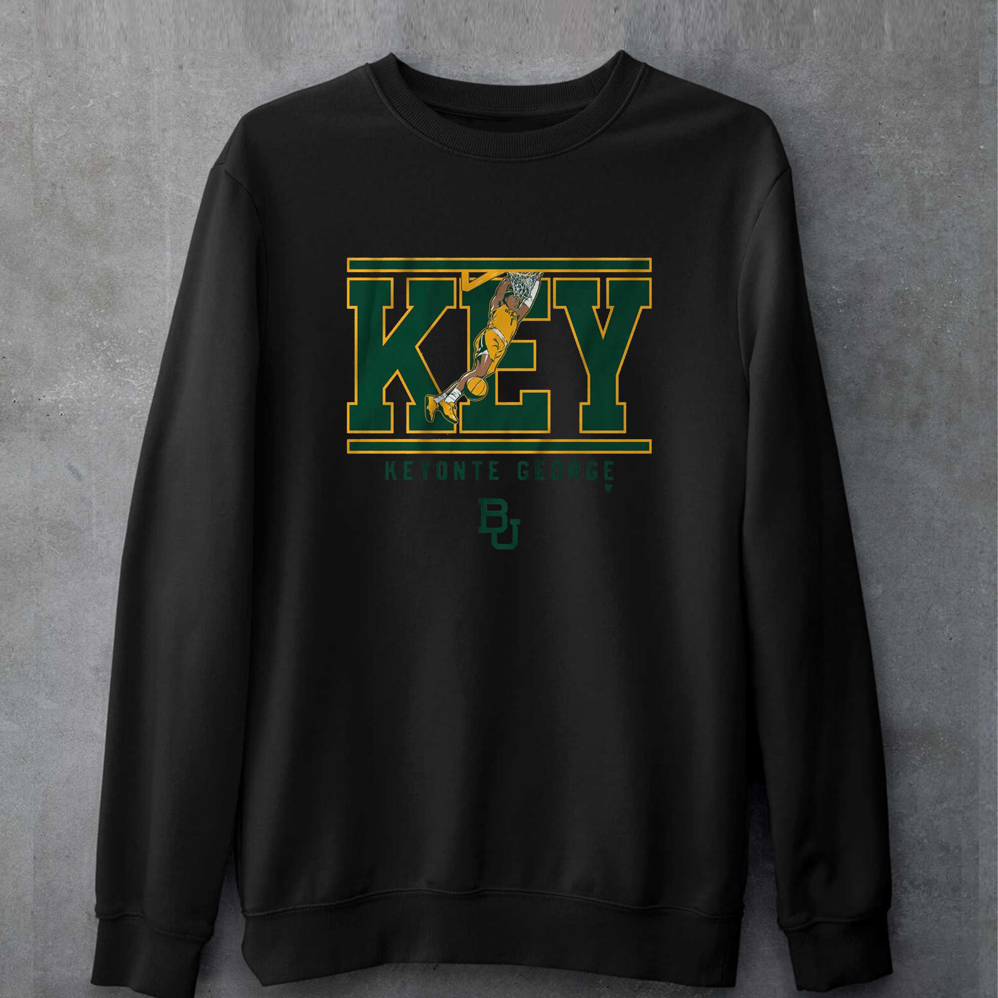 Baylor Basketball Keyonte George Key T-shirt 