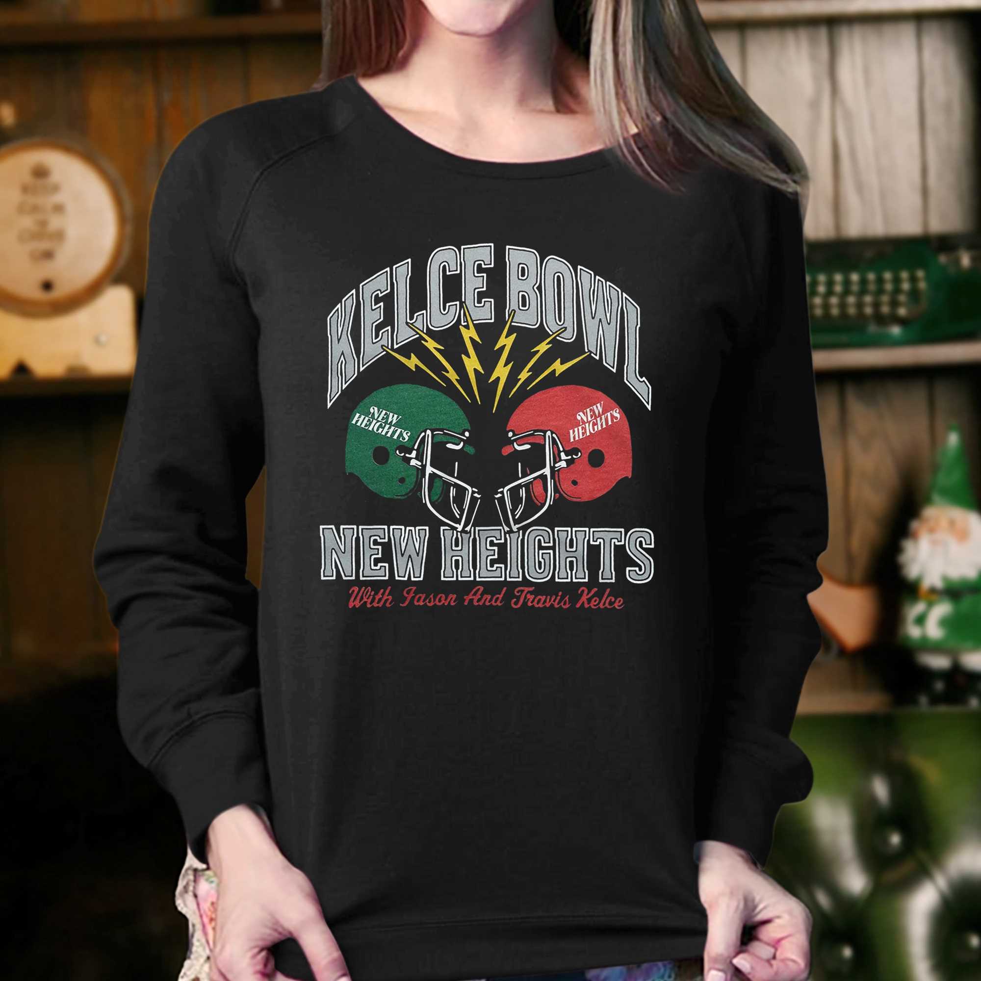 Official Kelce Bowl New Heights T-shirt 