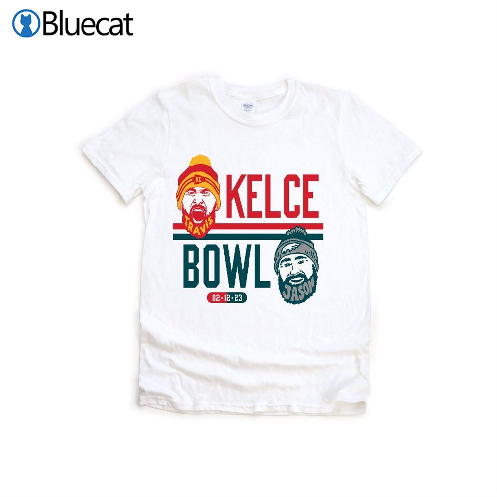 Official Travis Vs Jason Kelce Bowl 2023 T-shirt 