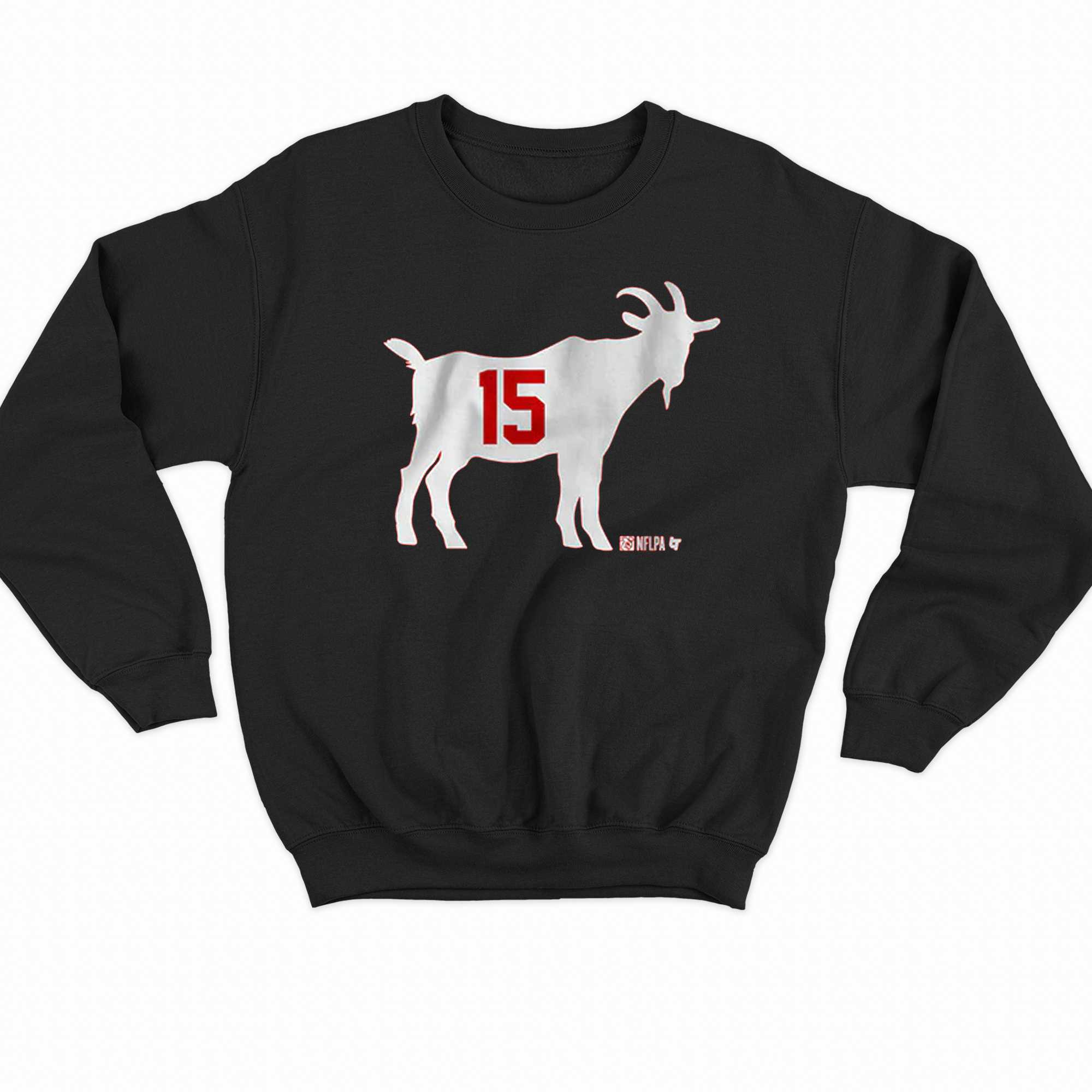 Womens Mahomes Goat G.O.A.T T-Shirt 