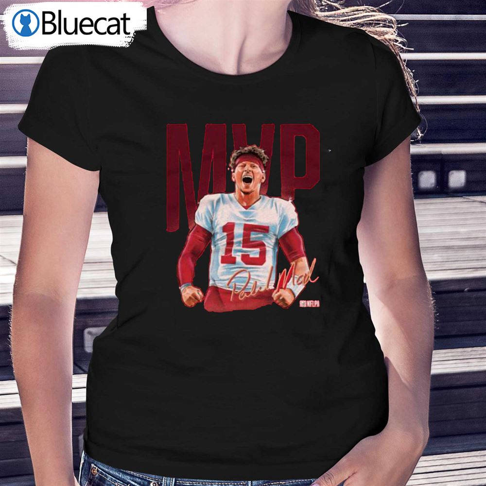 Patrick Mahomes II Black Long Sleeve Crew Neck MVP Pullover T