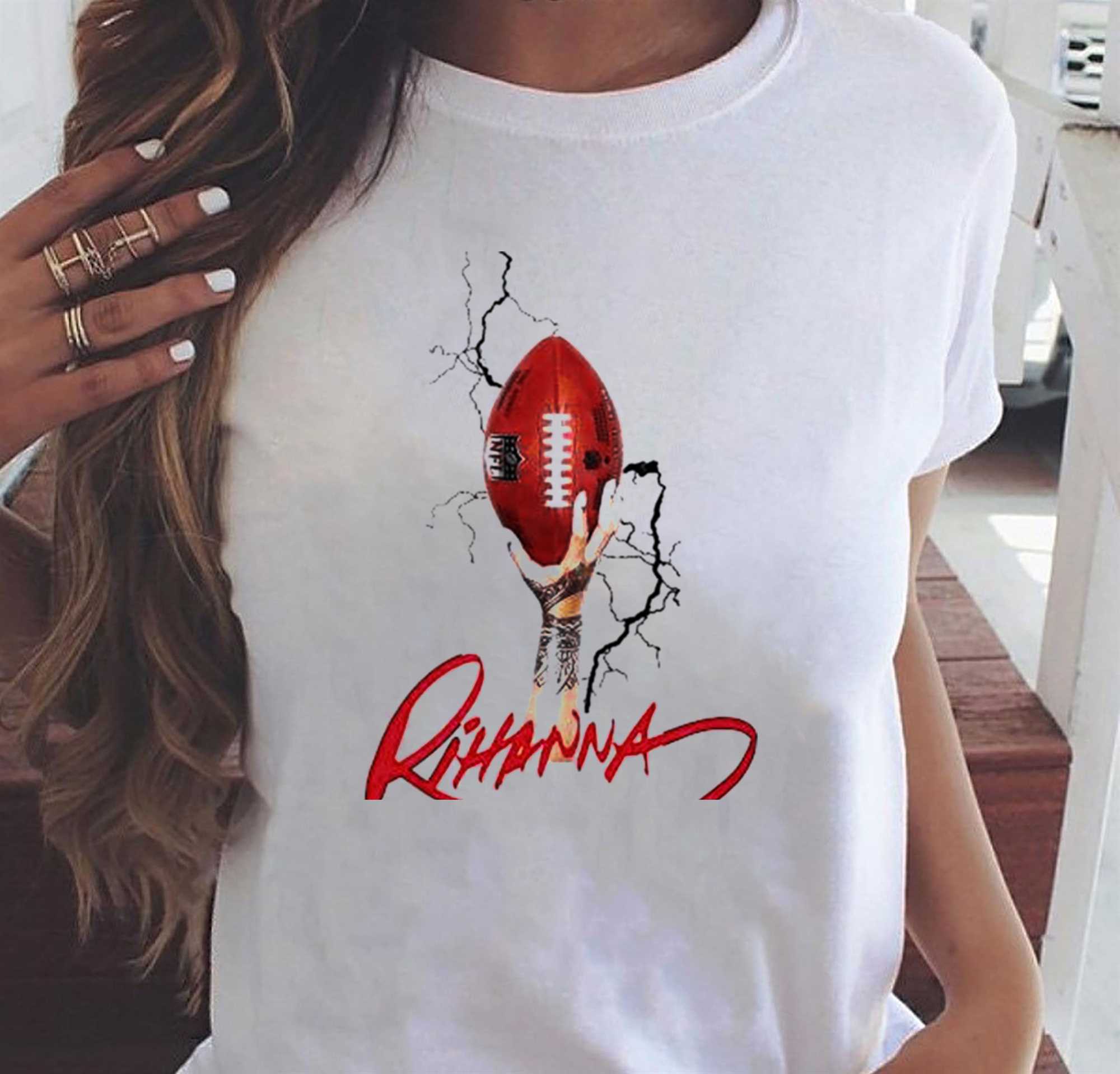 Rihanna Football Super Bowl 2023 Shirt - Bluecat