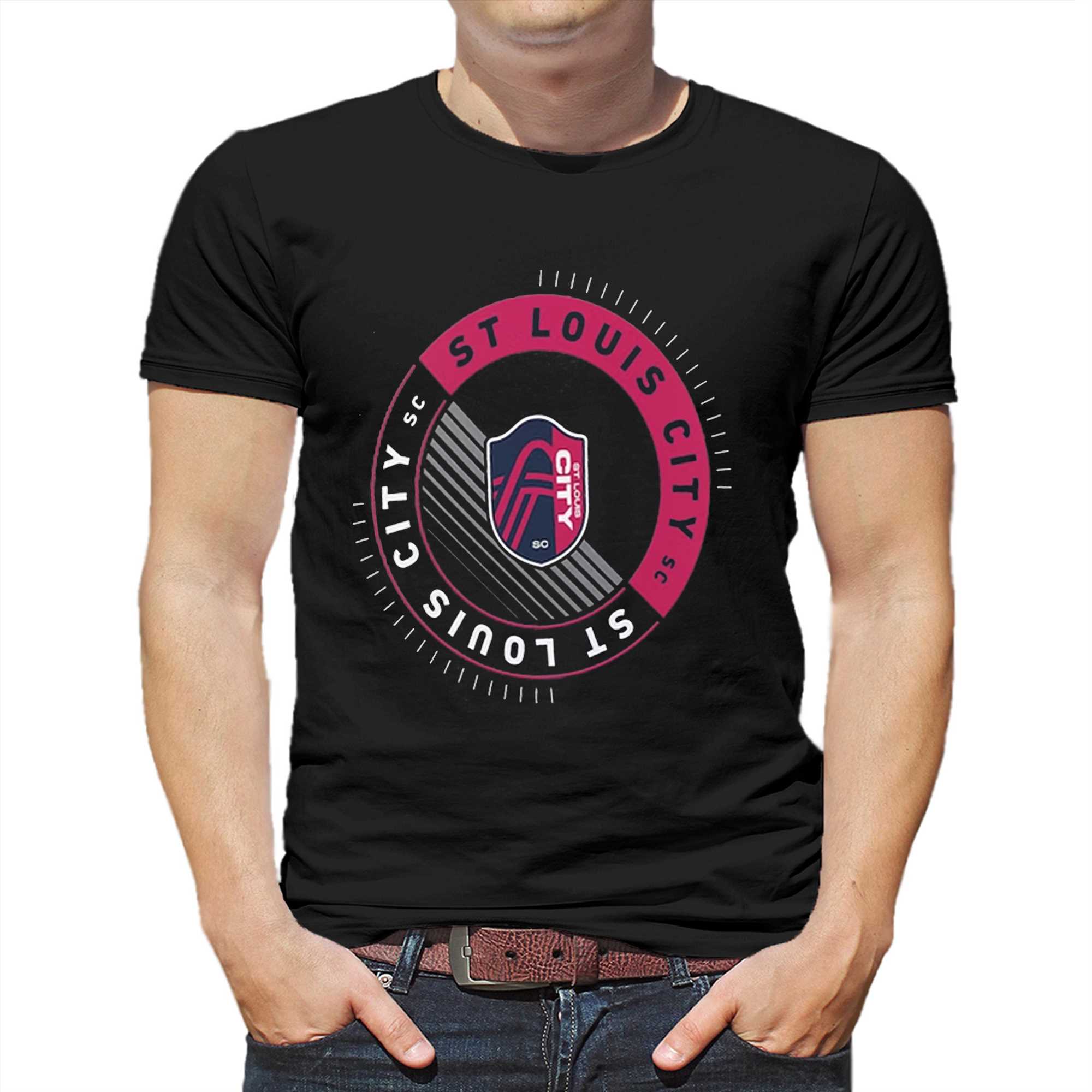 St Louis City SC  Men's Crewneck T-shirt – Look Sharpish