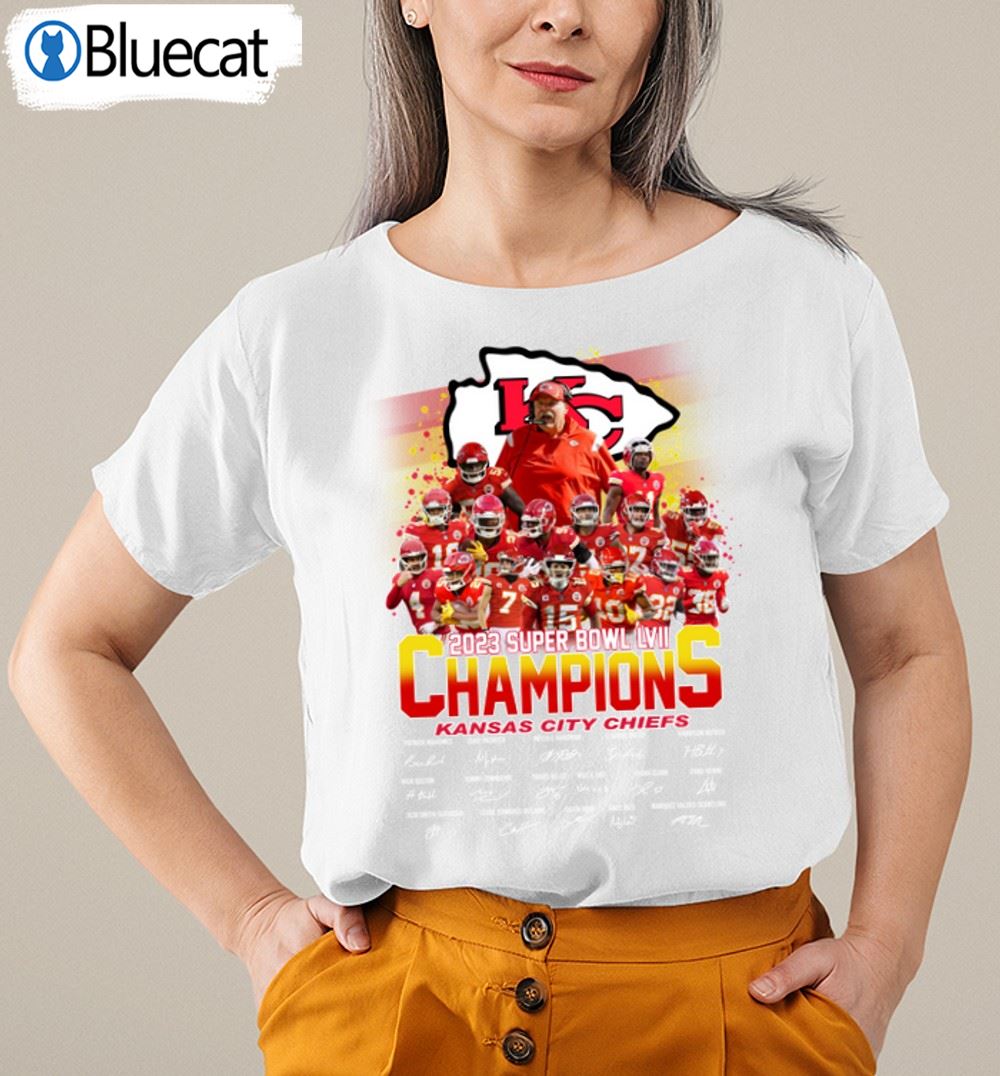 Kansas City Chiefs 2023 Championship Super Bowl Shirt - Bluecat