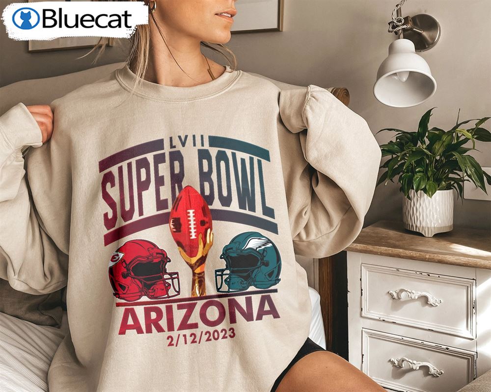 Super Bowl LVII Sweatshirt Philadelphia Vs Kansas City Shirt