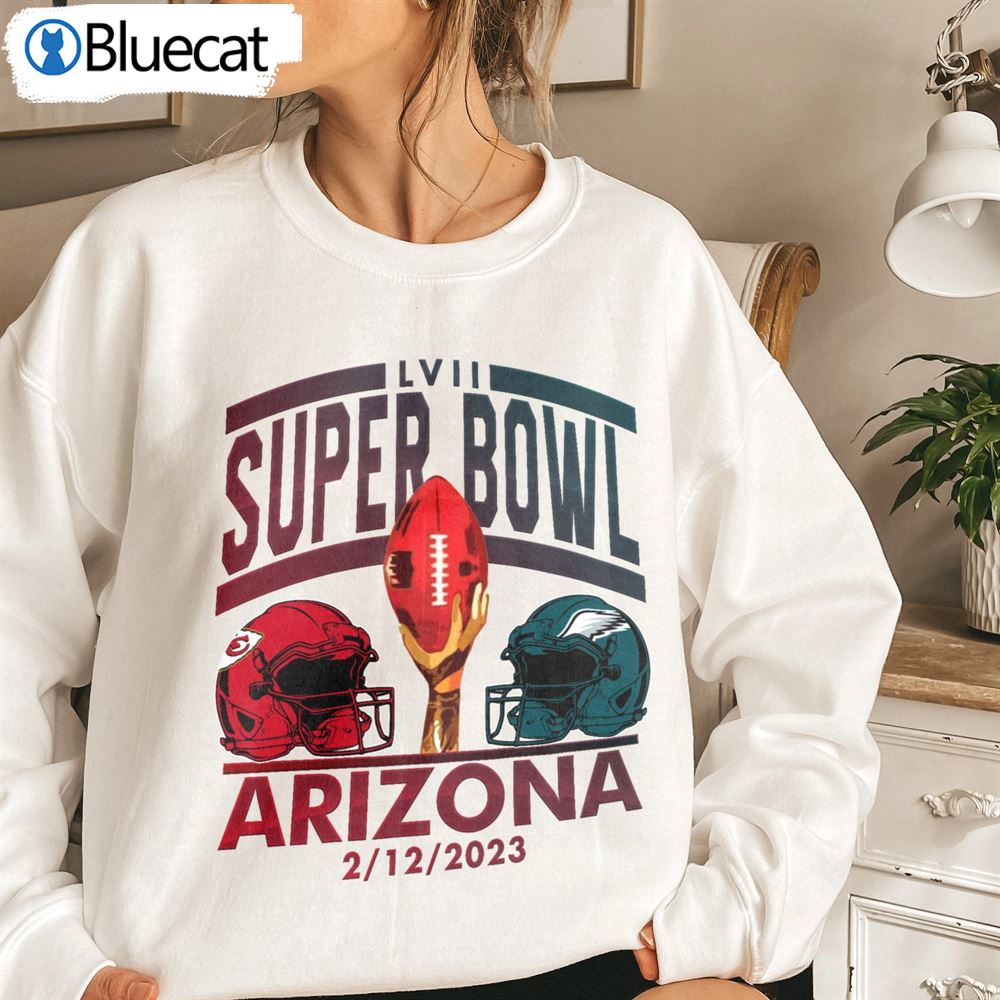 Super Bowl 2023 T-shirt, Super Bowl LVII T-shirt,Philadelphia vs