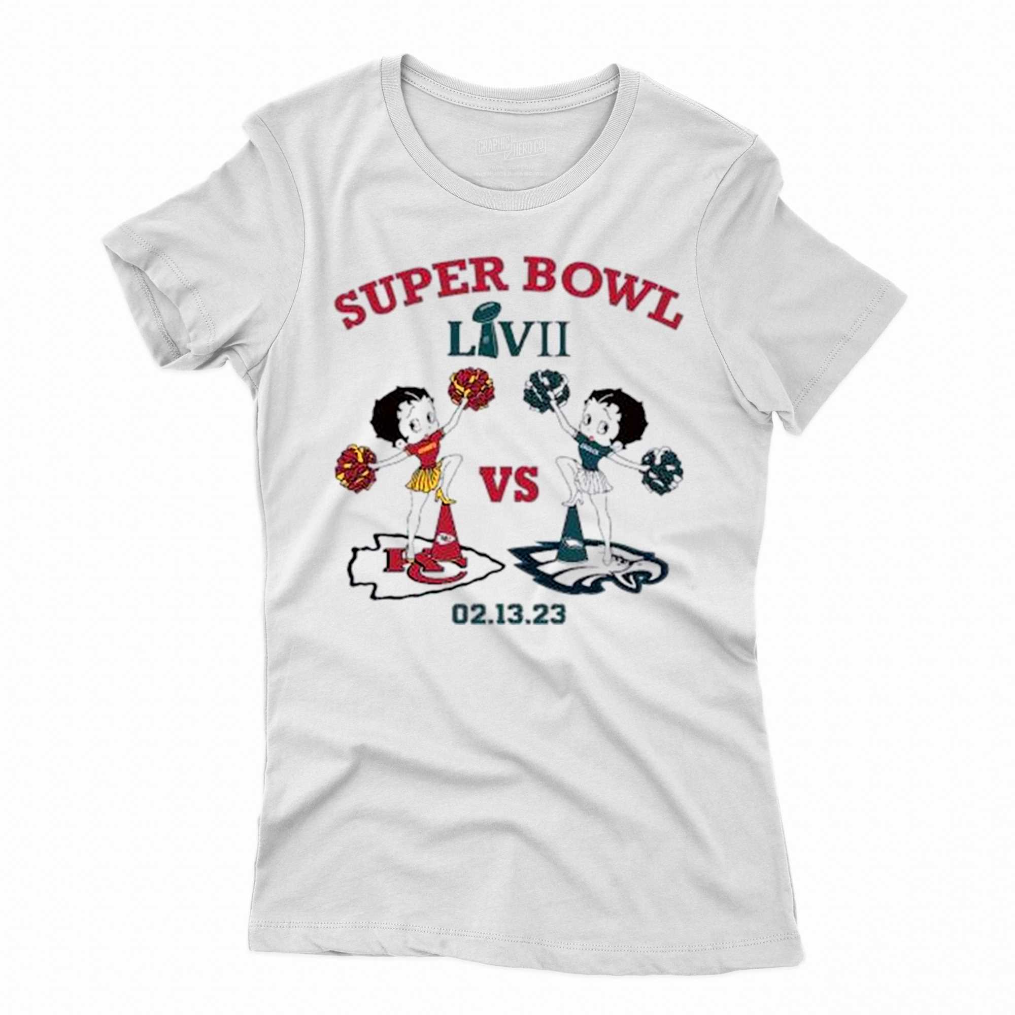 Super Bowl 2023 Philadelphia Eagles VS Kansas City Cheifs T Shirt