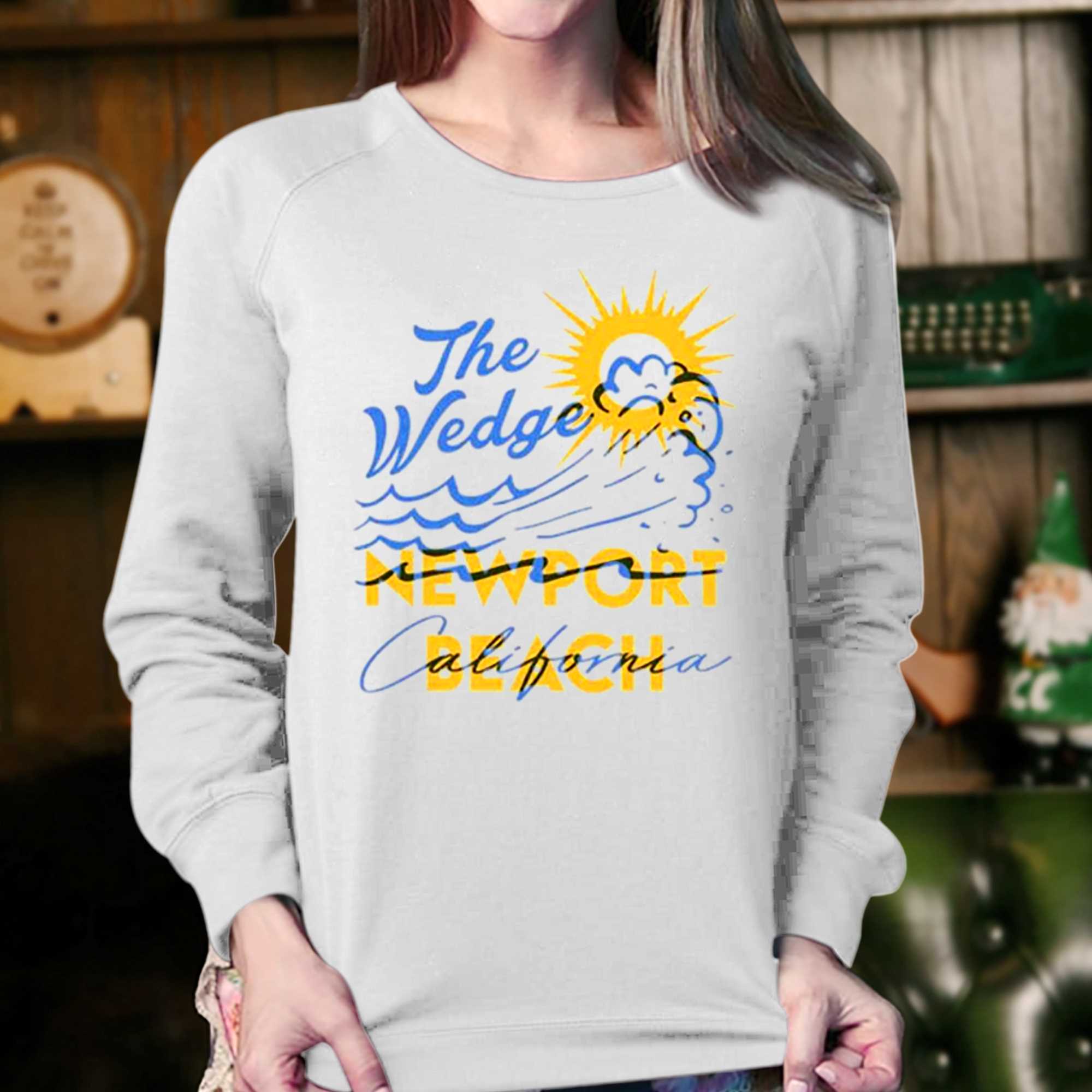 The Wedge Newport Beach Ca Shirt 