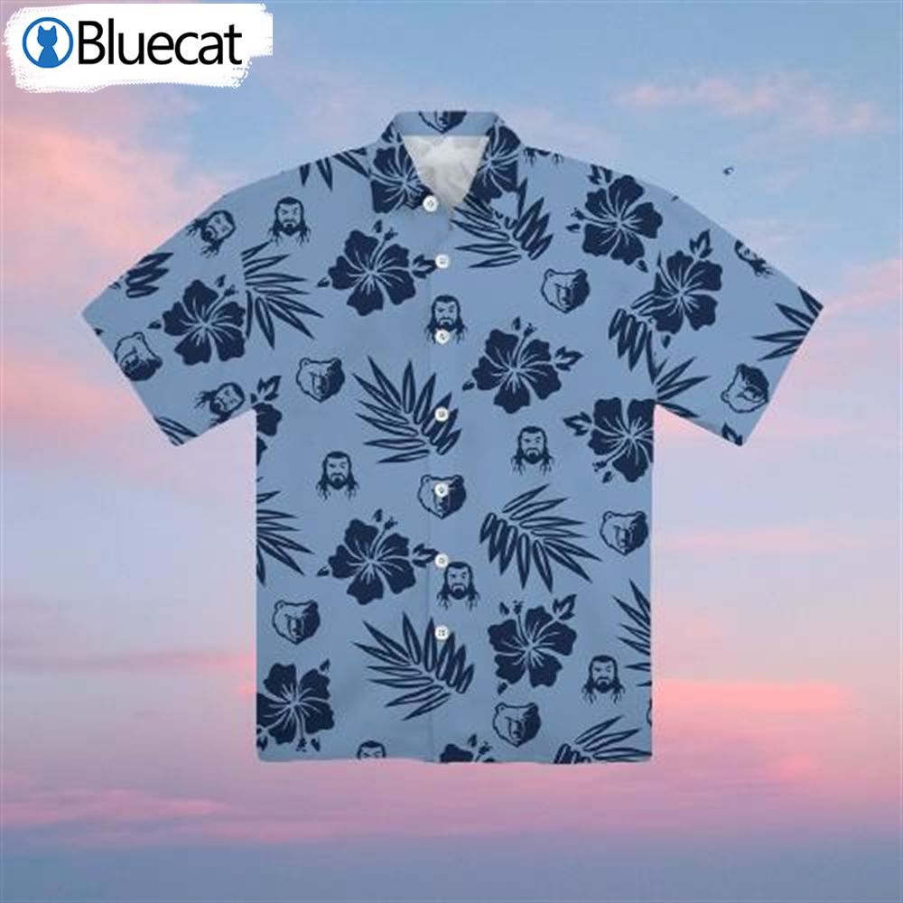 New York Mets City Style Button Up Hawaiian Shirt And Short Set