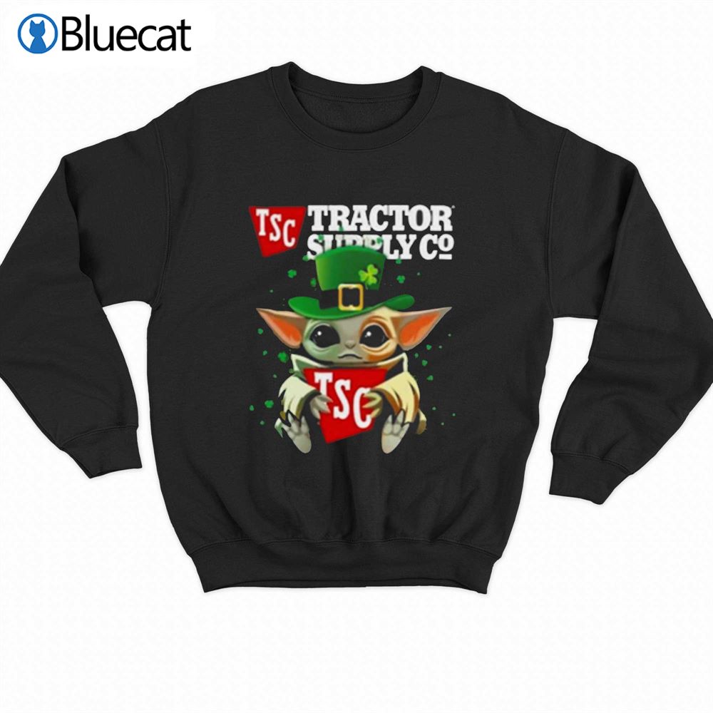 Baby Yoda St Patricks Day Tsc Tractor Supply Co T-shirt 
