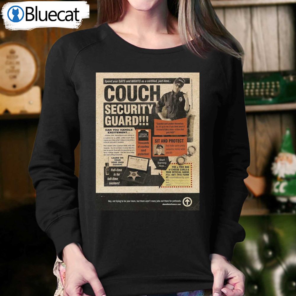 Couch Security Guard T-shirt 